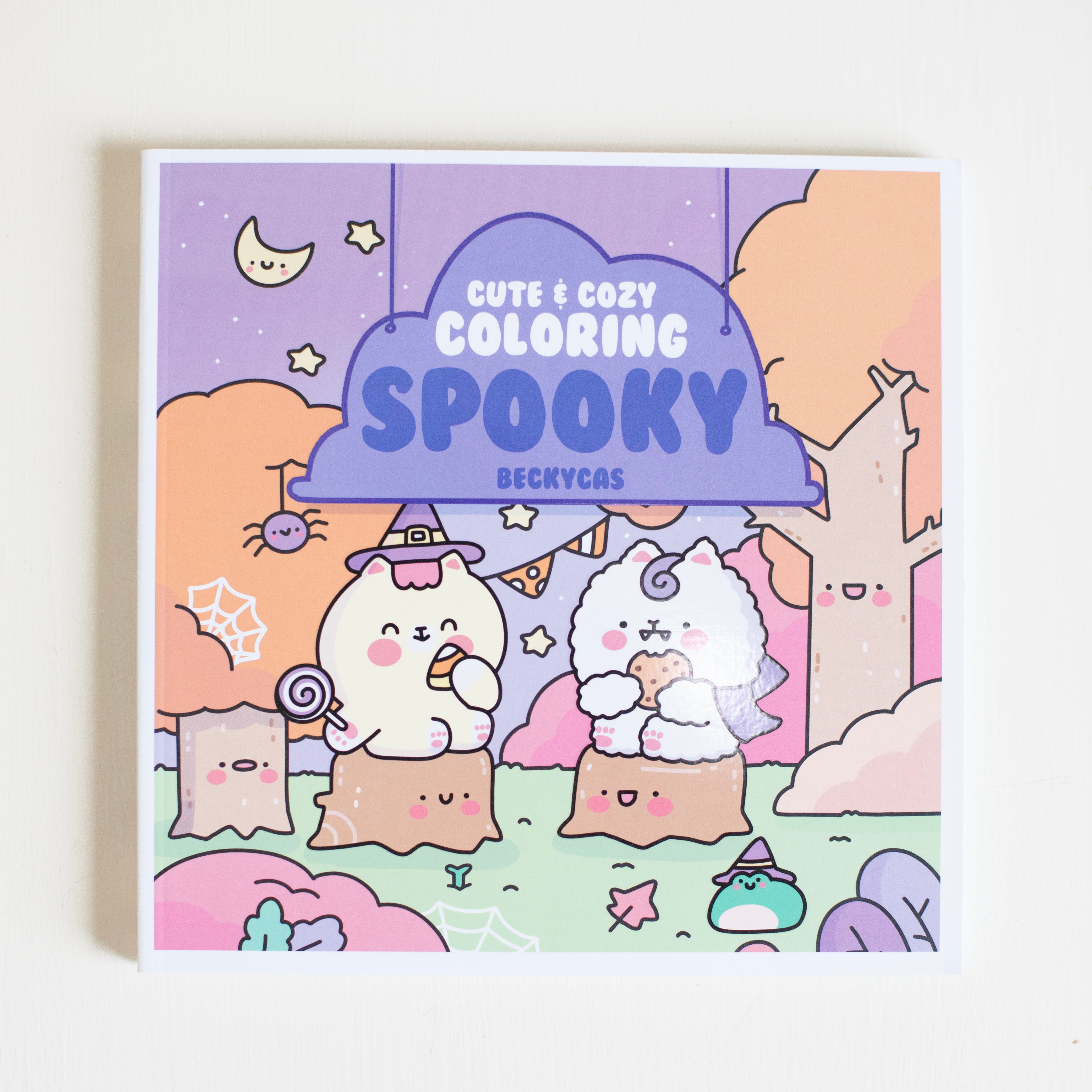 Cute & Cozy Coloring - Spooky