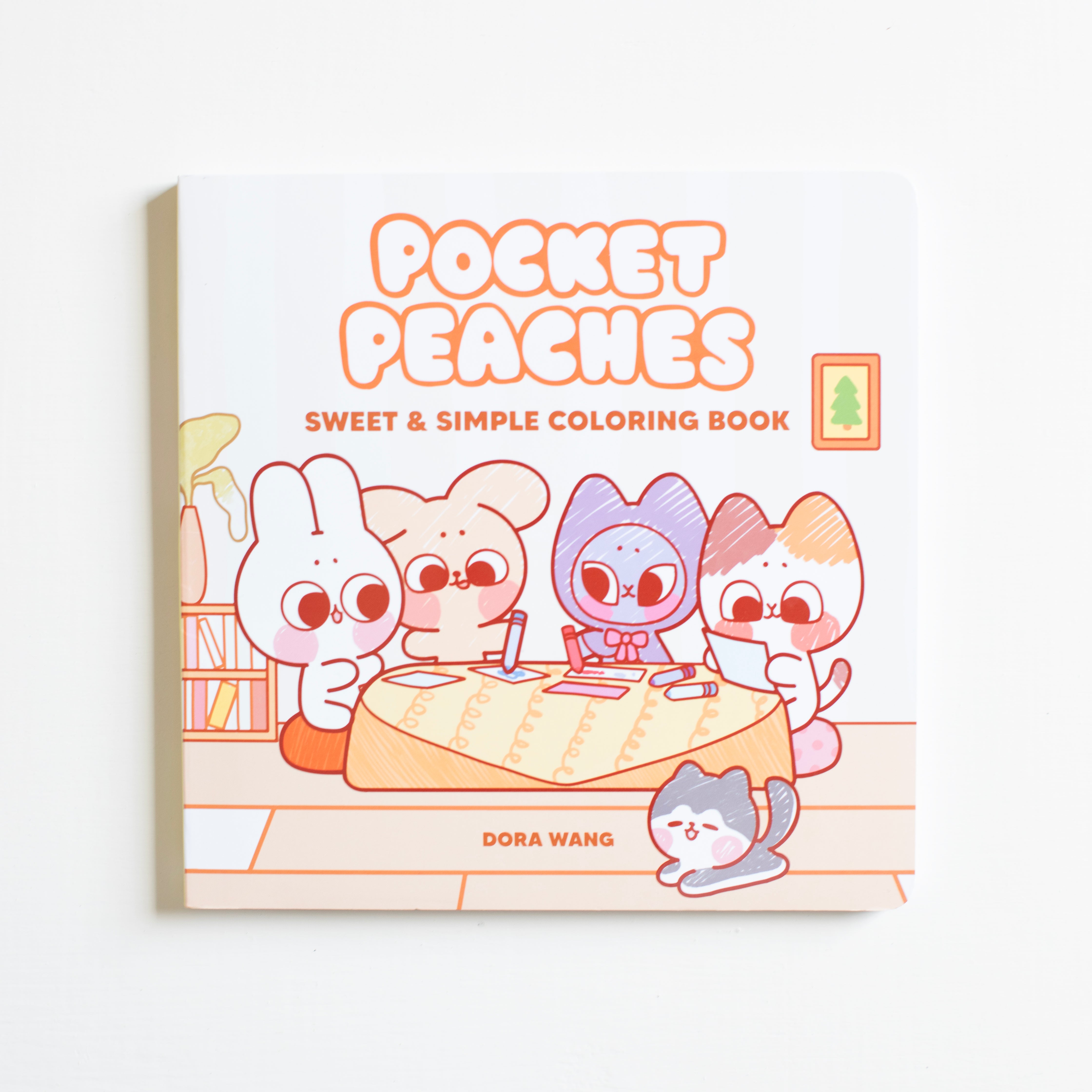 Pocket Peaches Sweet & Simple Coloring Book
