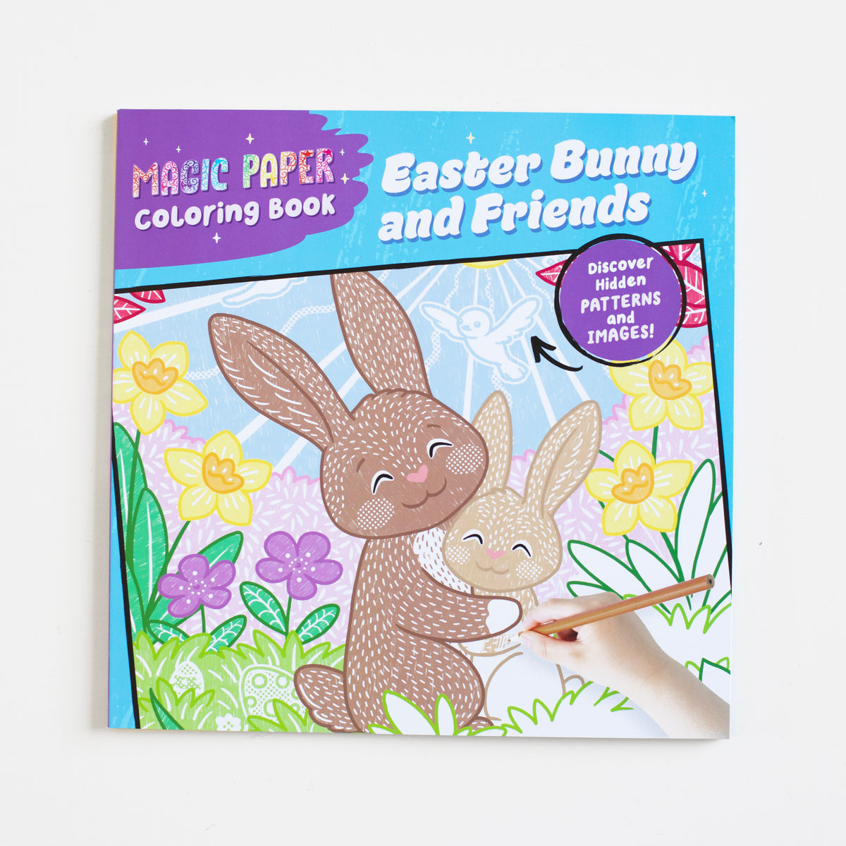Magic Paper Coloring Book: Easter Bunny