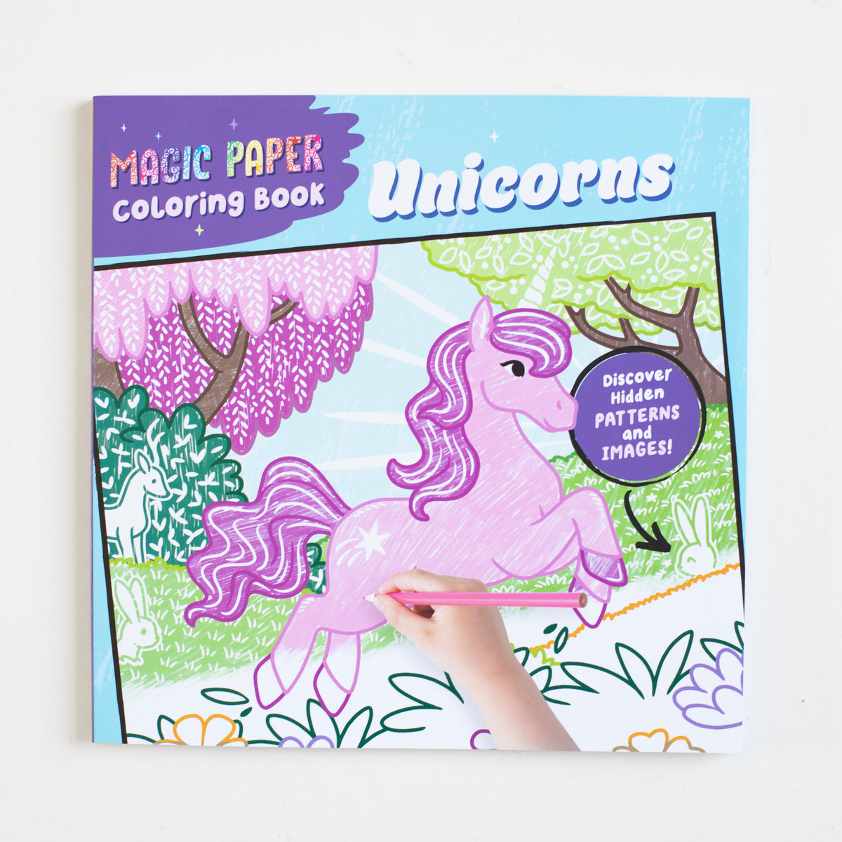 Magic Paper Coloring Book: Unicorns