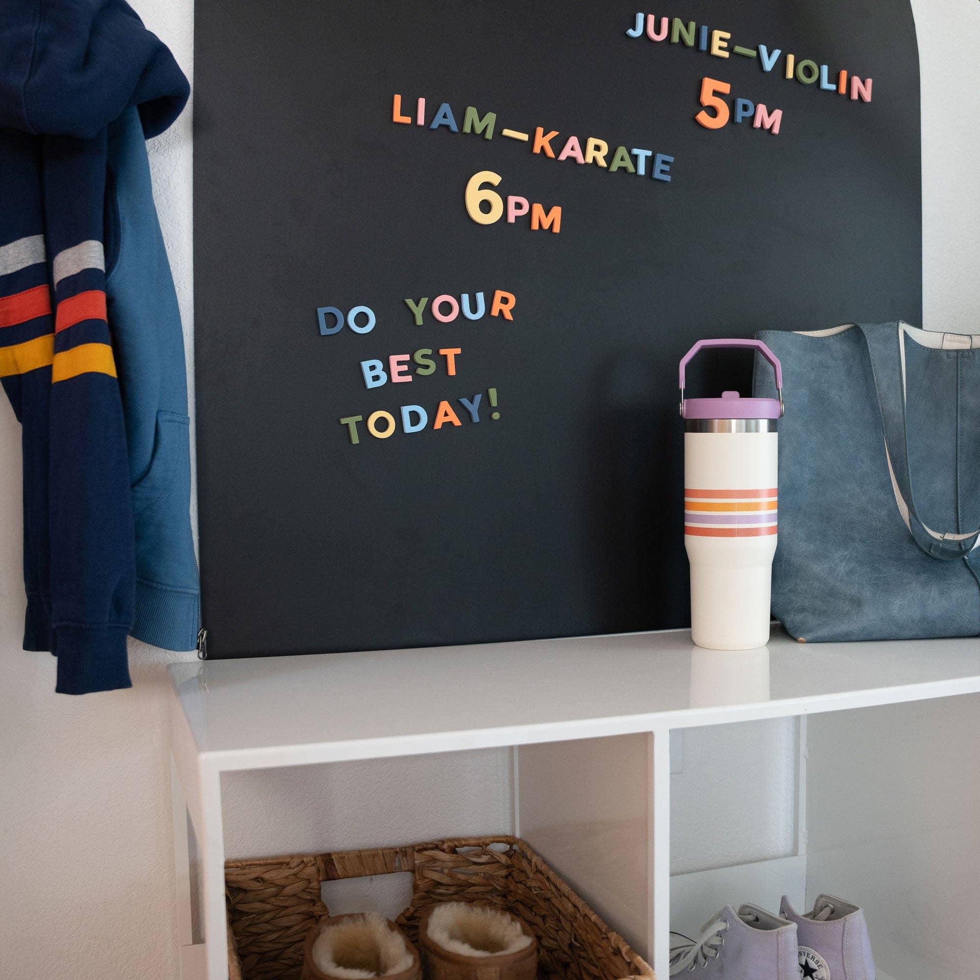 Black Magnetic Arch Wall Decal