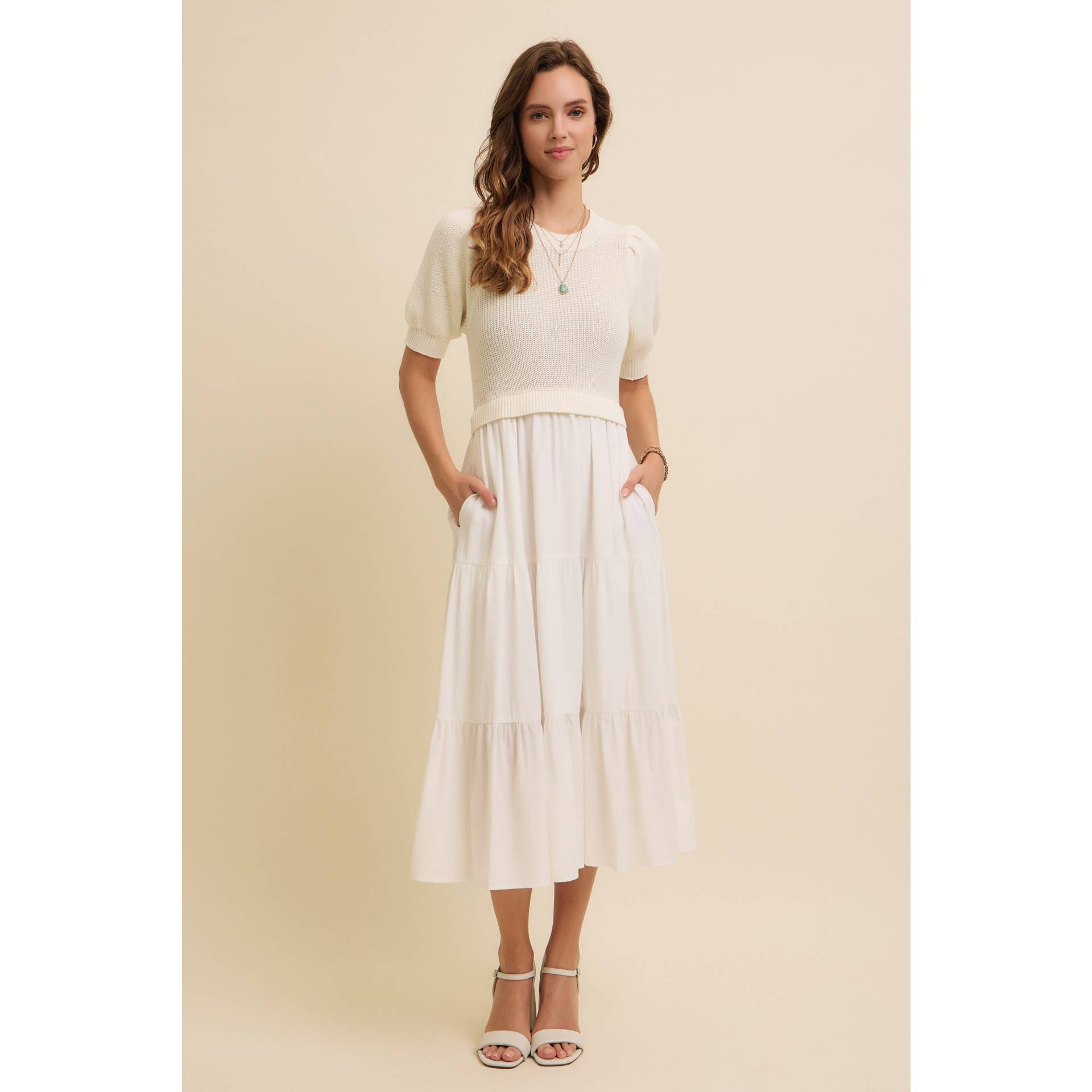 Elise Knit Midi Dress