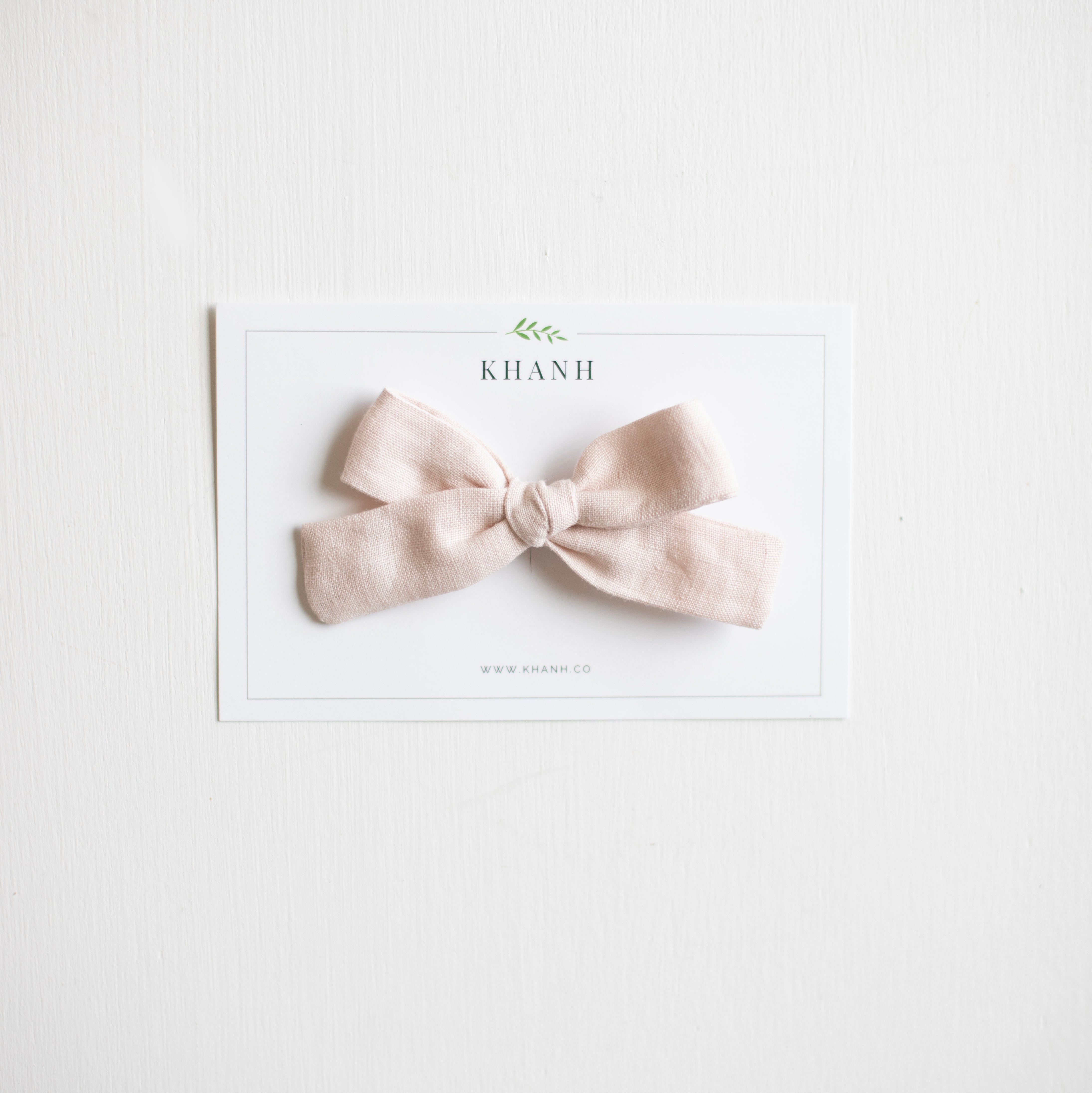 Ballet || Medium Hand Tied Bow