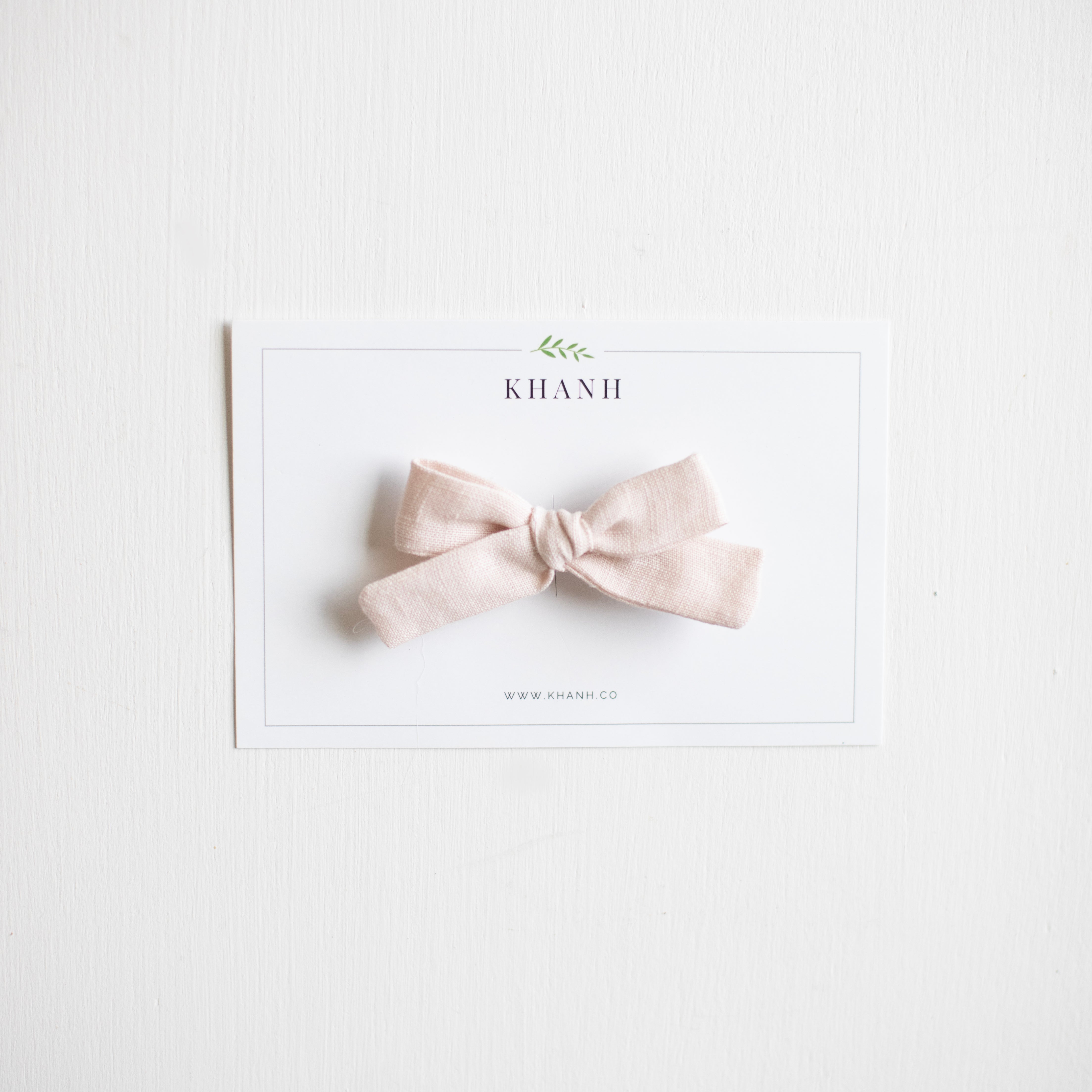 Ballet || Petite Hand-Tied Bow
