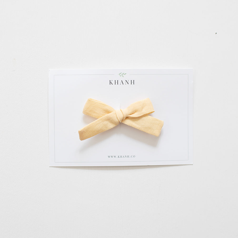 Brulee | Petite Hand-Tied Bow