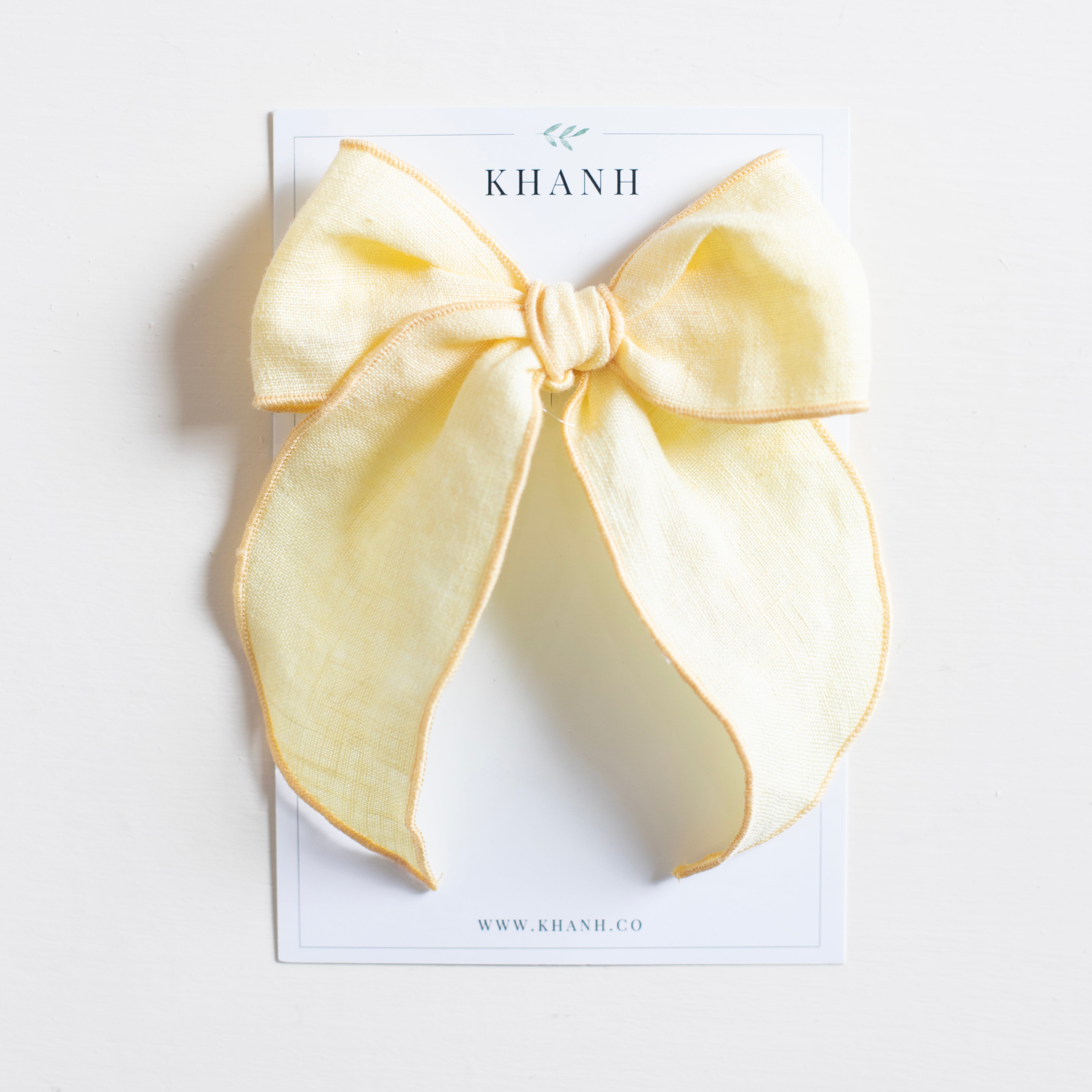 Butter || Oversized Whimsical Bow