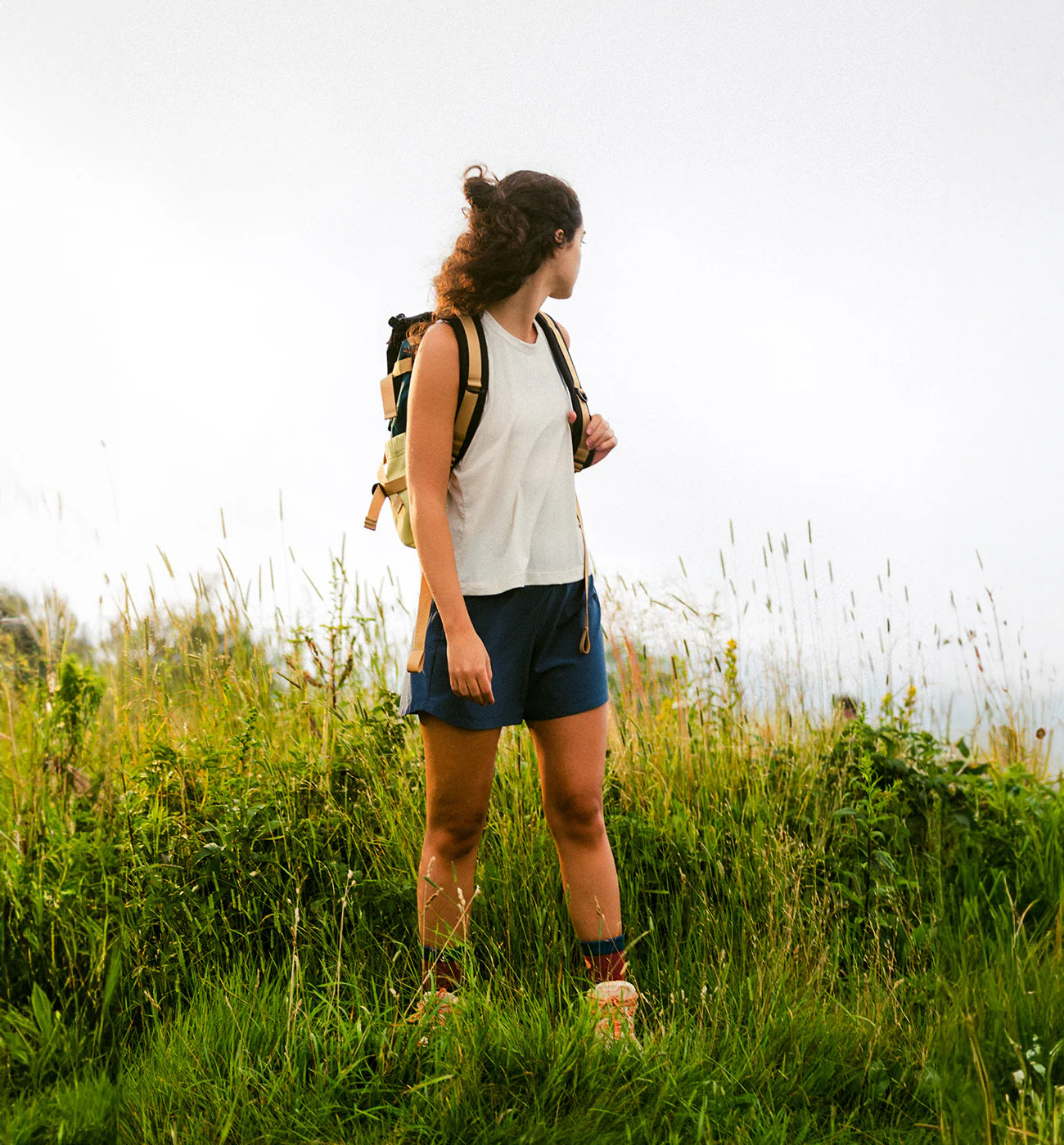 Women's Bamboo-Lined Active Breeze Short - 5" || Blue Dusk