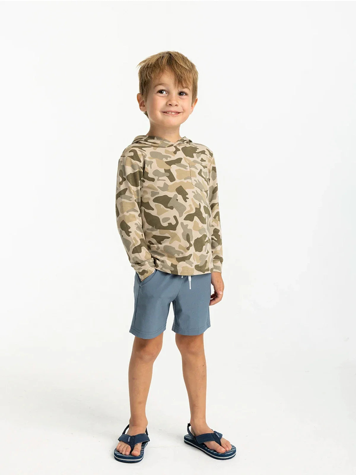 Boy's Breeze Short || Pacific Blue - Toddler