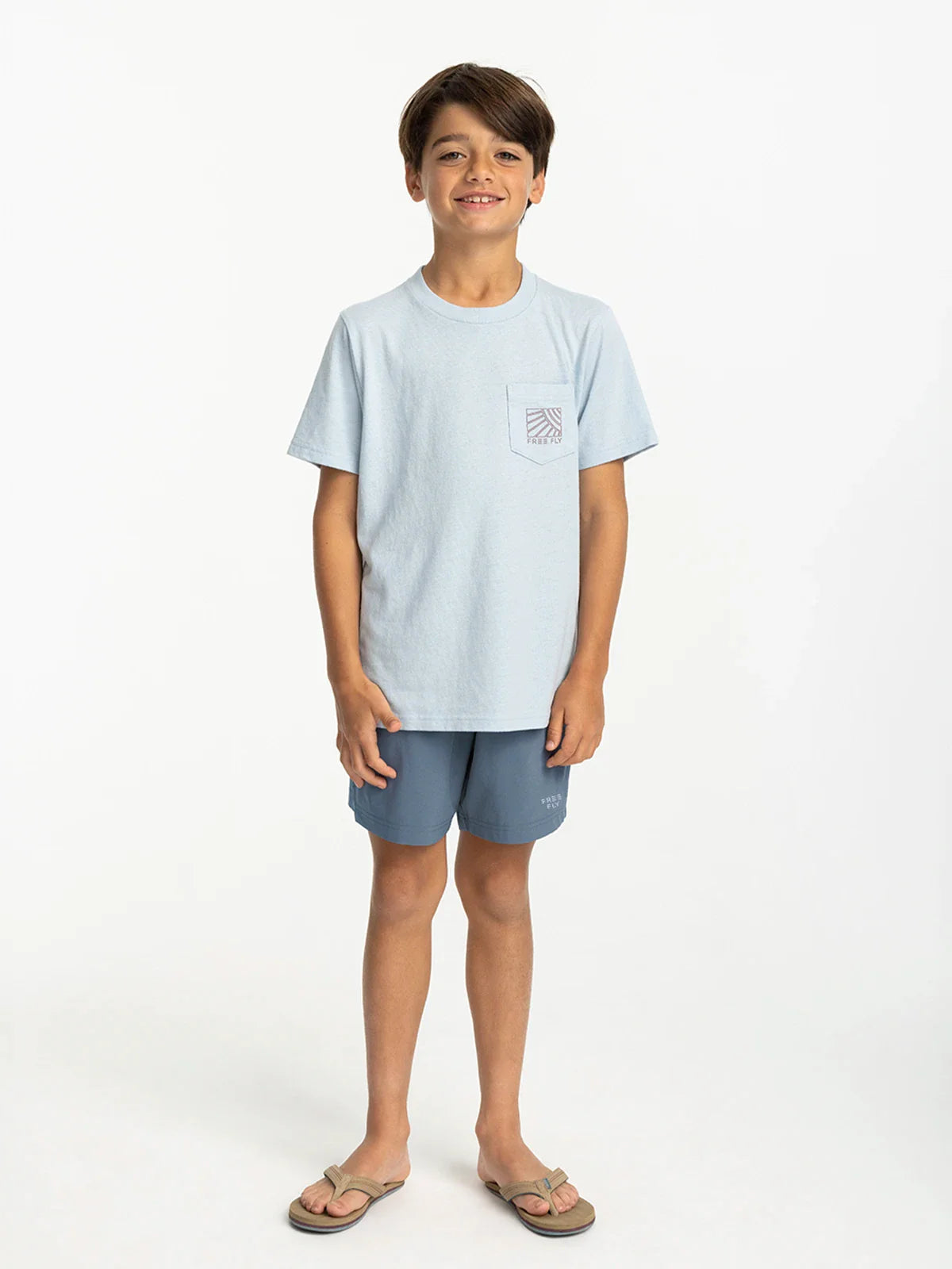 Boy's Breeze Shorts || Pacific Blue - Youth
