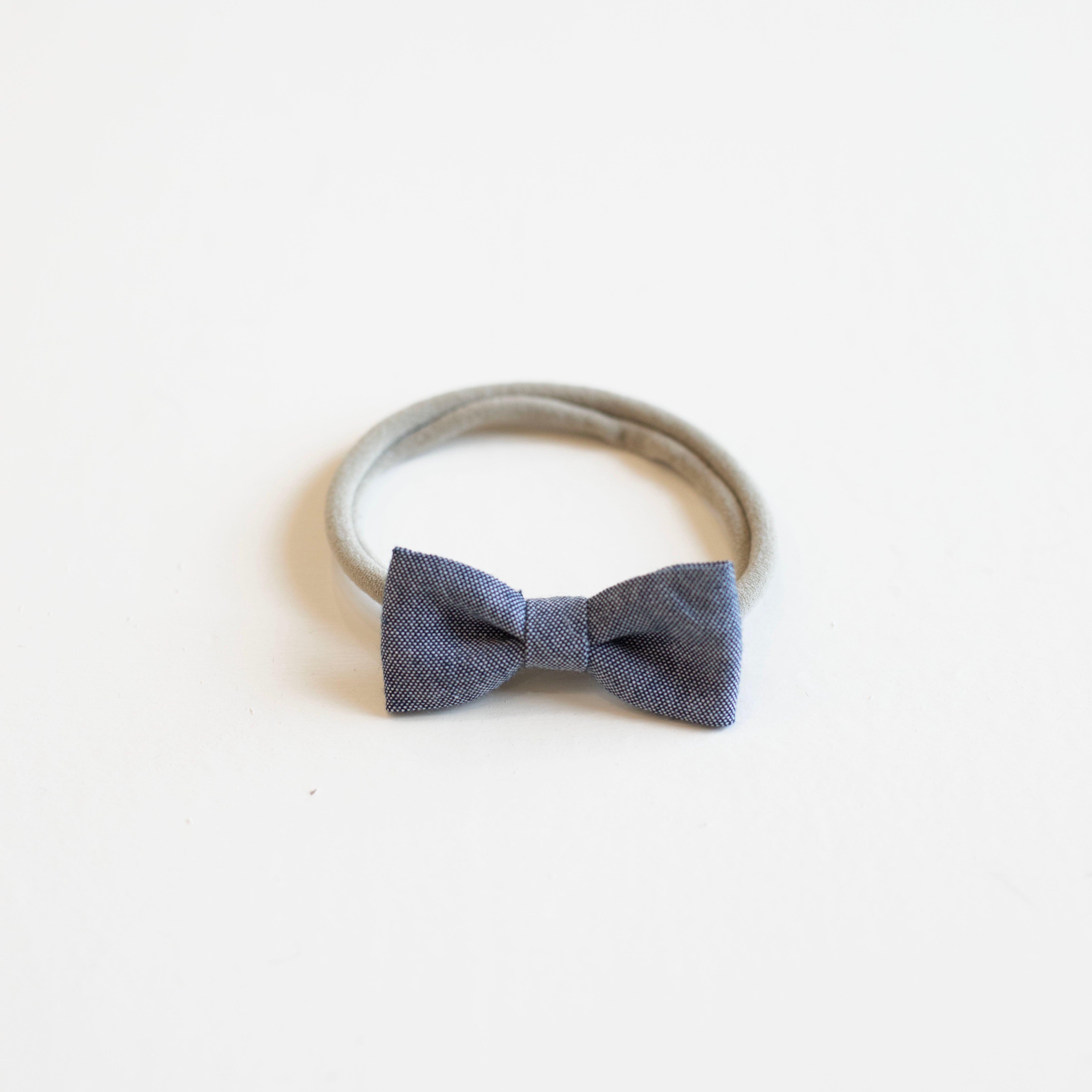 Chambray || Mini Bow