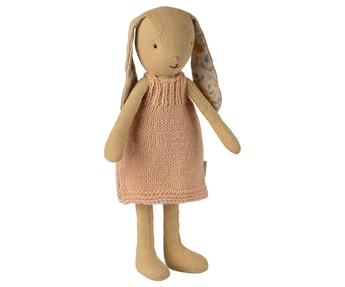 Bunny, Size 1 - Cream yellow - Knitted dress