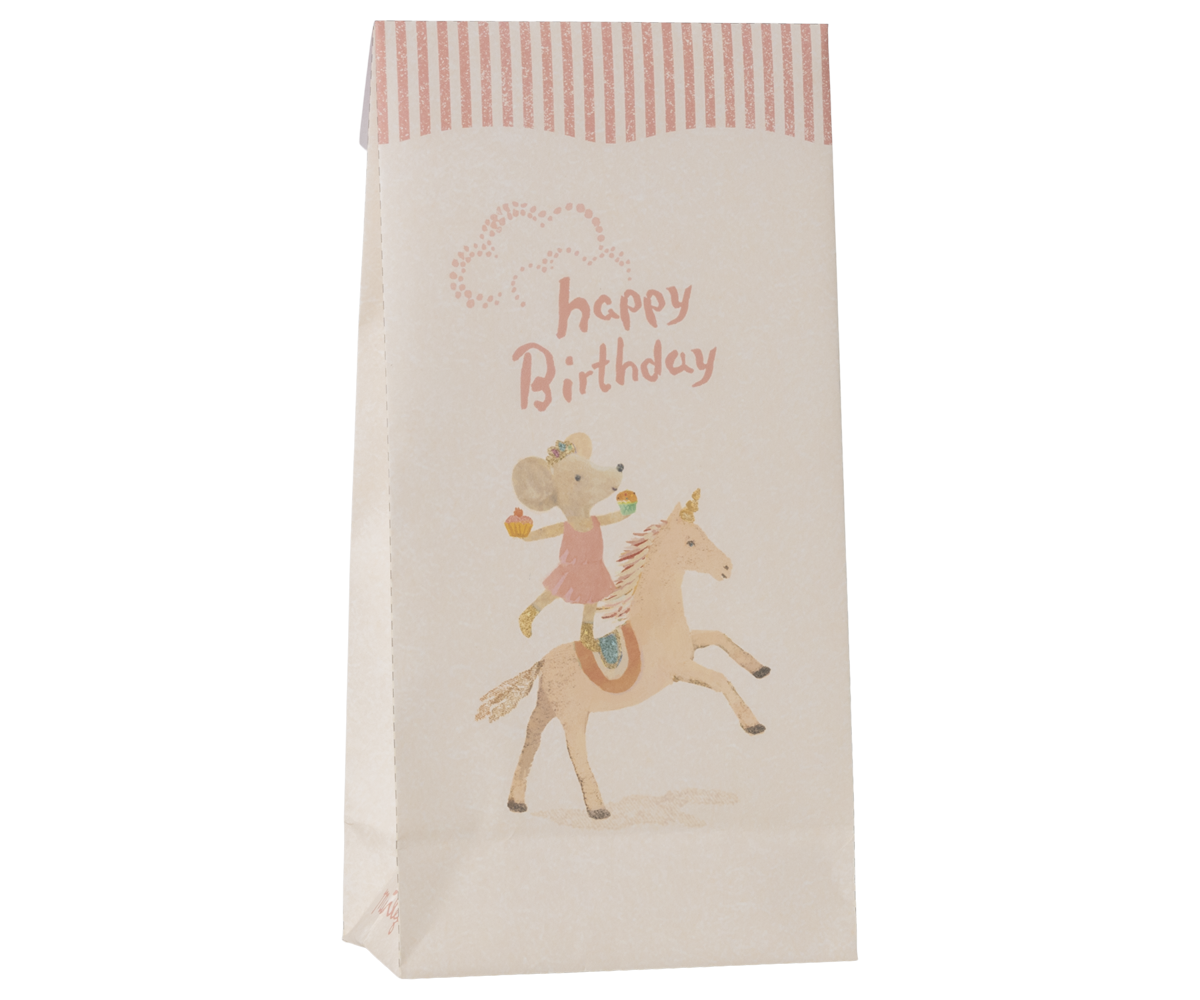 Goodie bag - Happy birthday - Unicorn, 12 pcs.