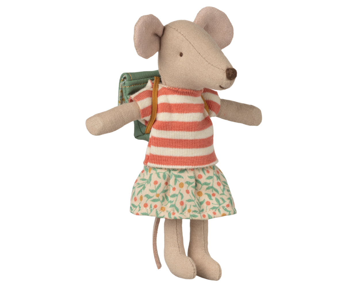 Clothes and bag, Big sister mouse - Green