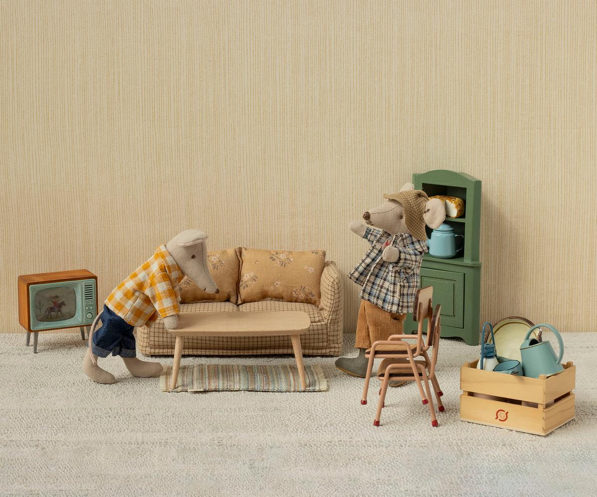 Corner cabinet, Mouse - Dark green
