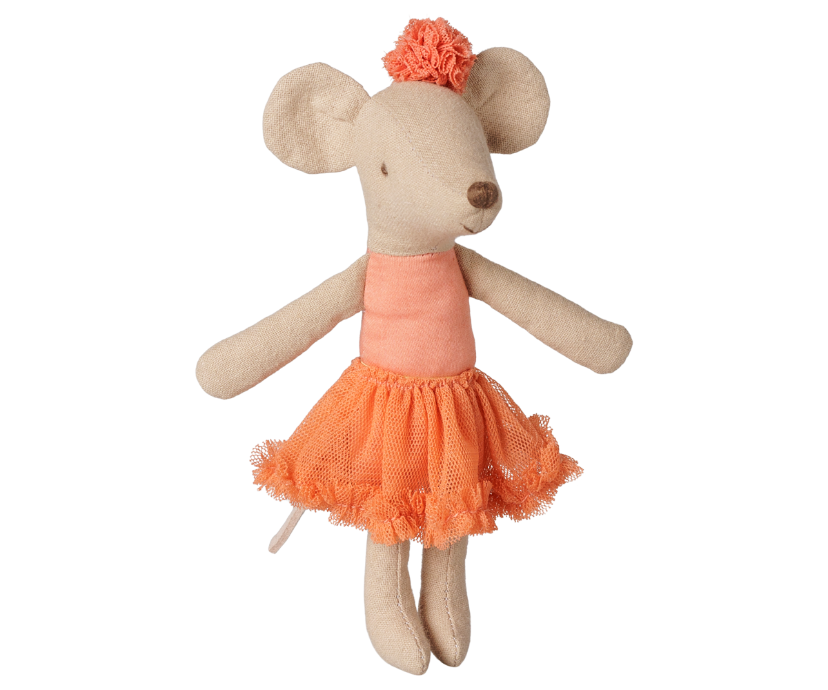 Ballerina mouse, Big sister - Dusty coral