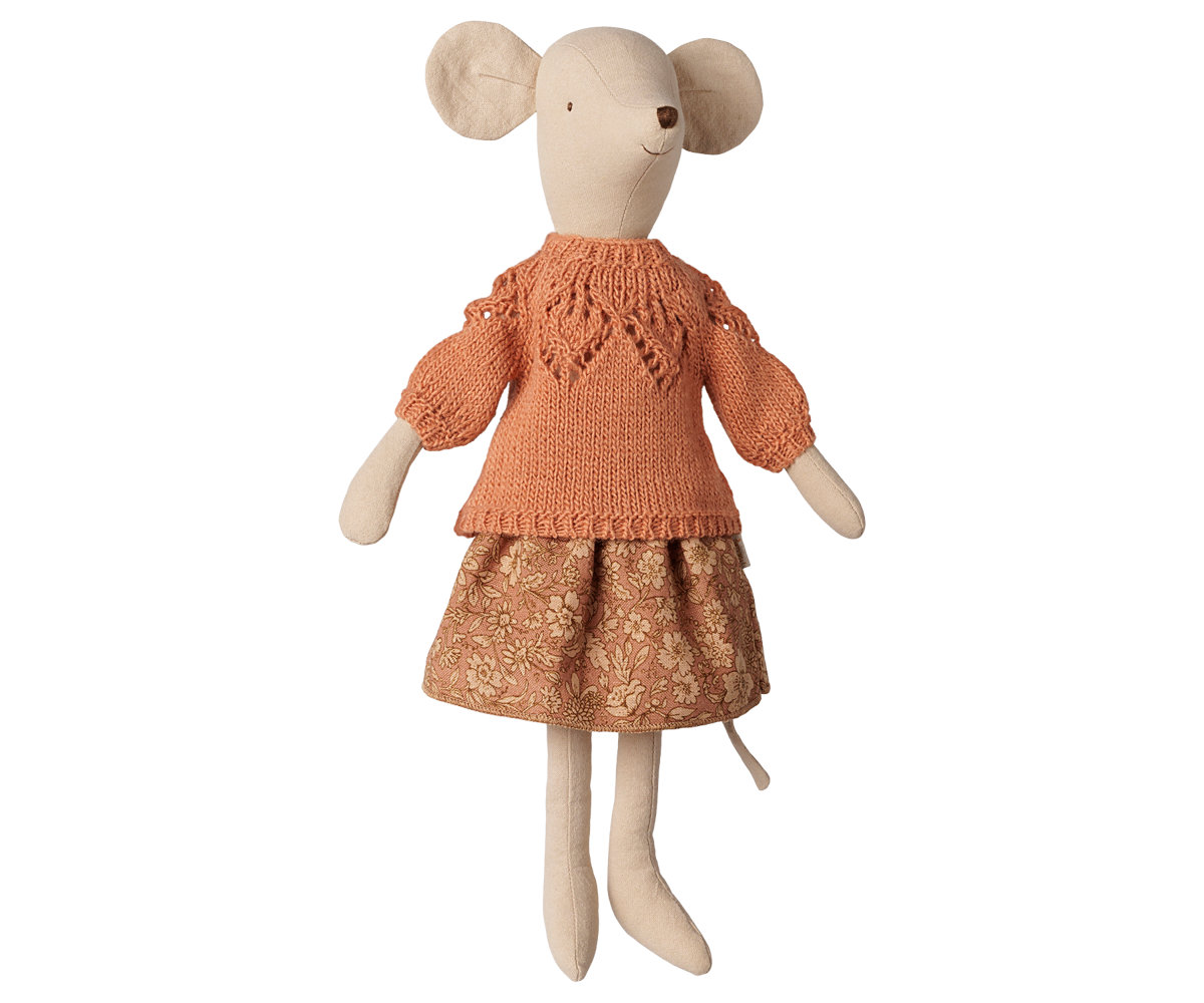 Skirt and knitted sweater - Medium mouse