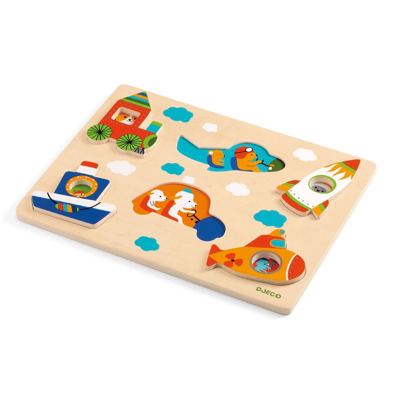Wooden Puzzles Vroom