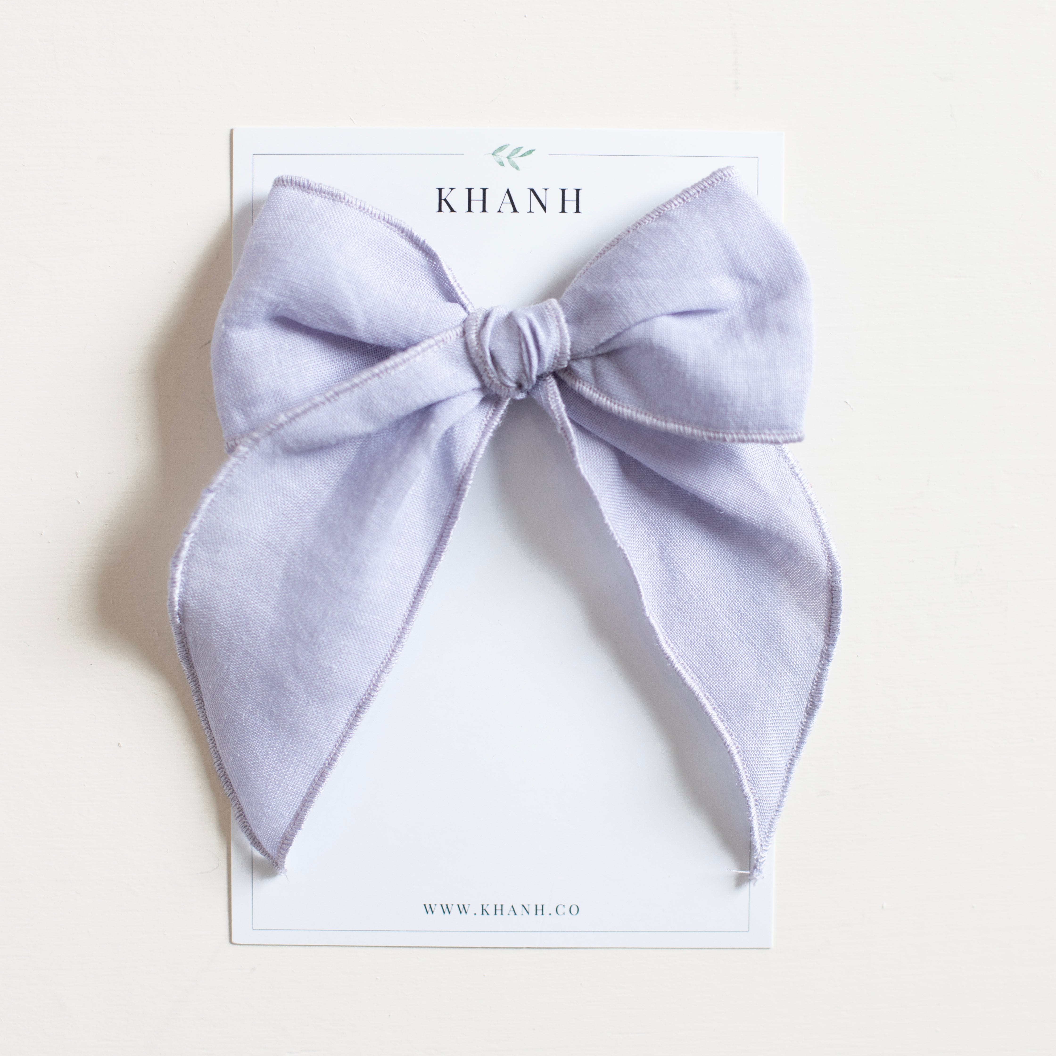 Dusty Lilac || Oversized Whimsical Bow