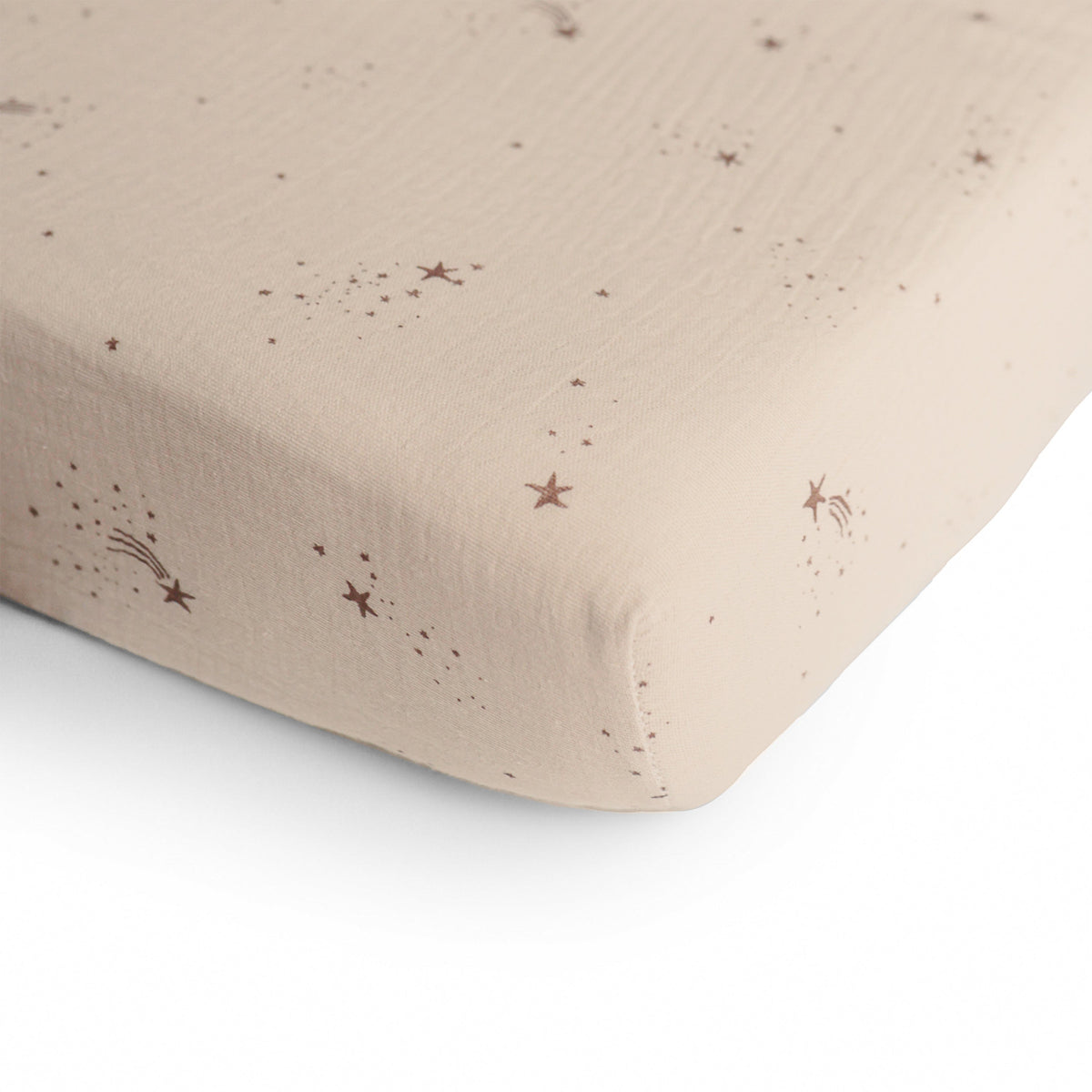 Extra Soft Muslin Crib Sheet | Falling Stars