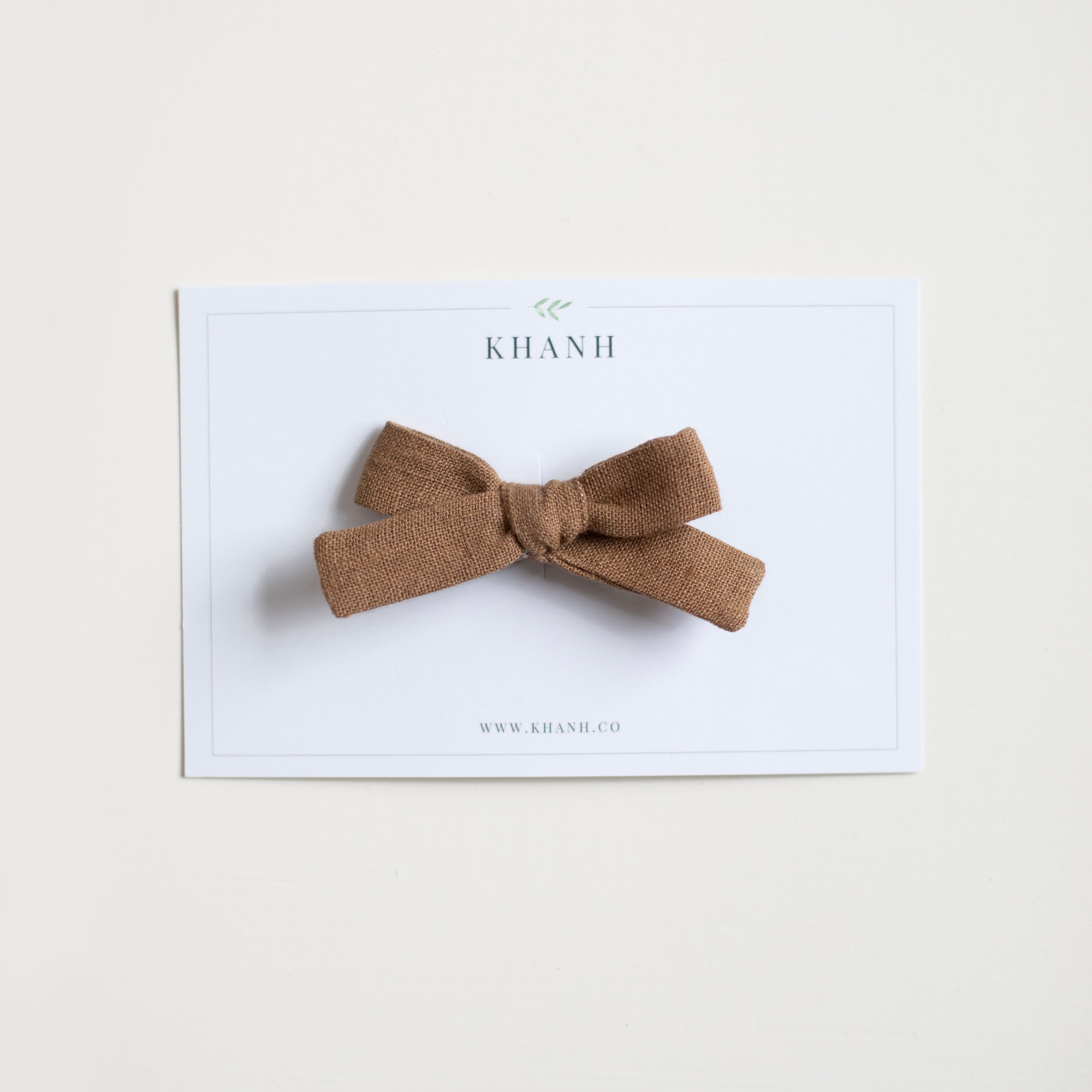 Ginger || Petite Hand-Tied Bow