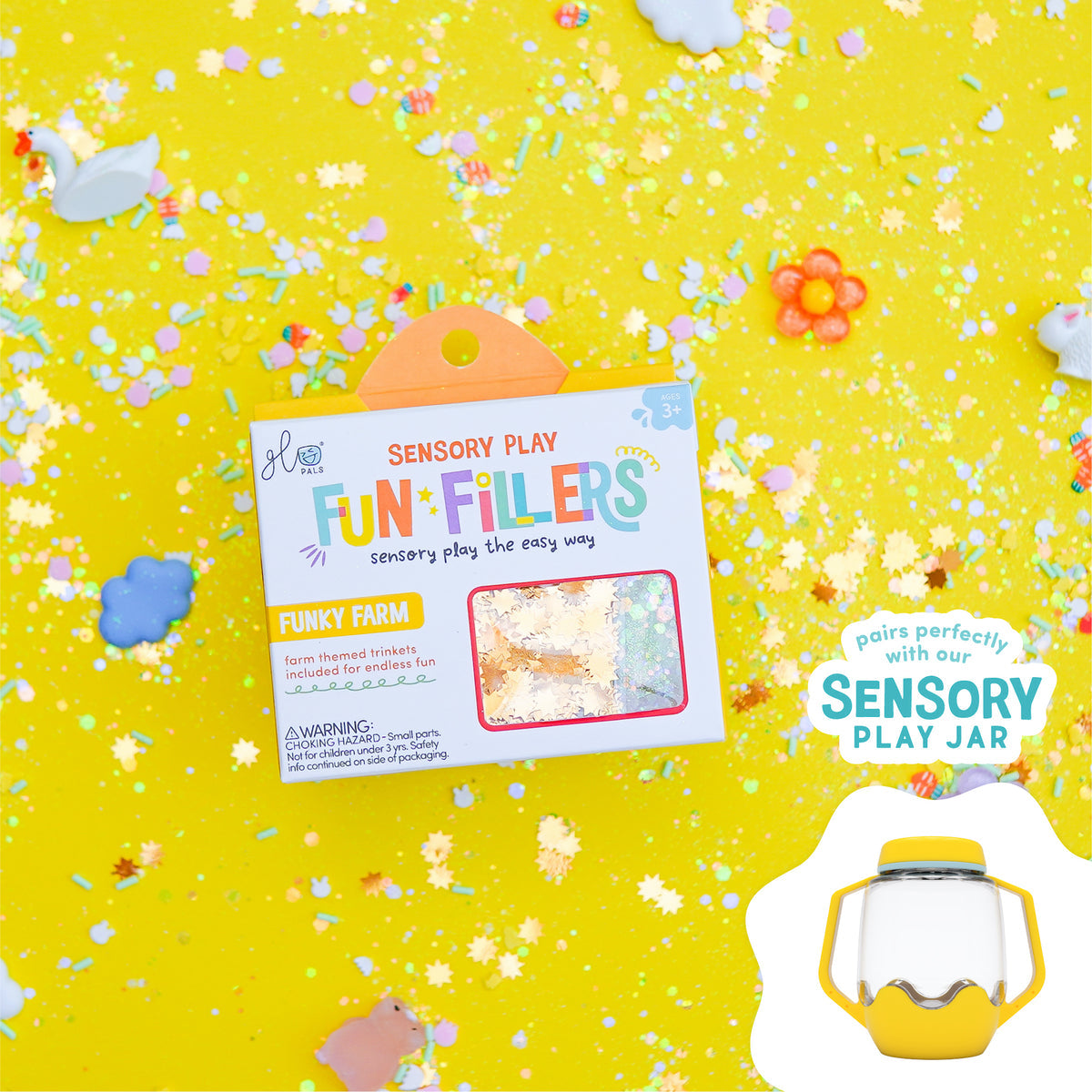 Sensory Jar Filler Pack - Farm Fun