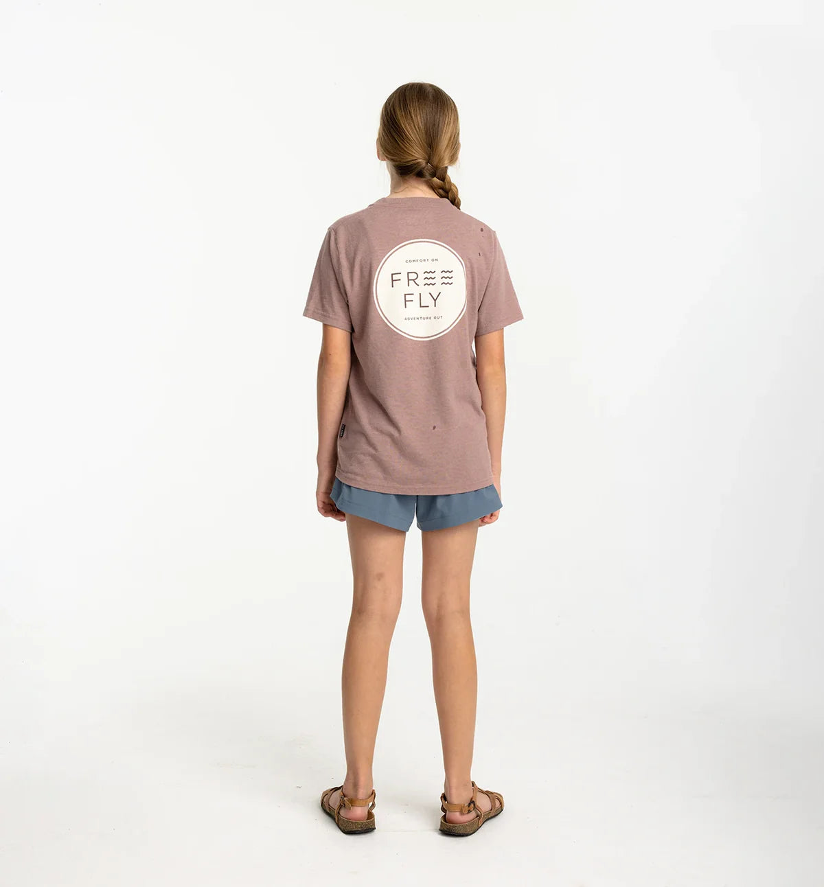Girls' Pull-On Breeze Short || Pacific Blue - Youth