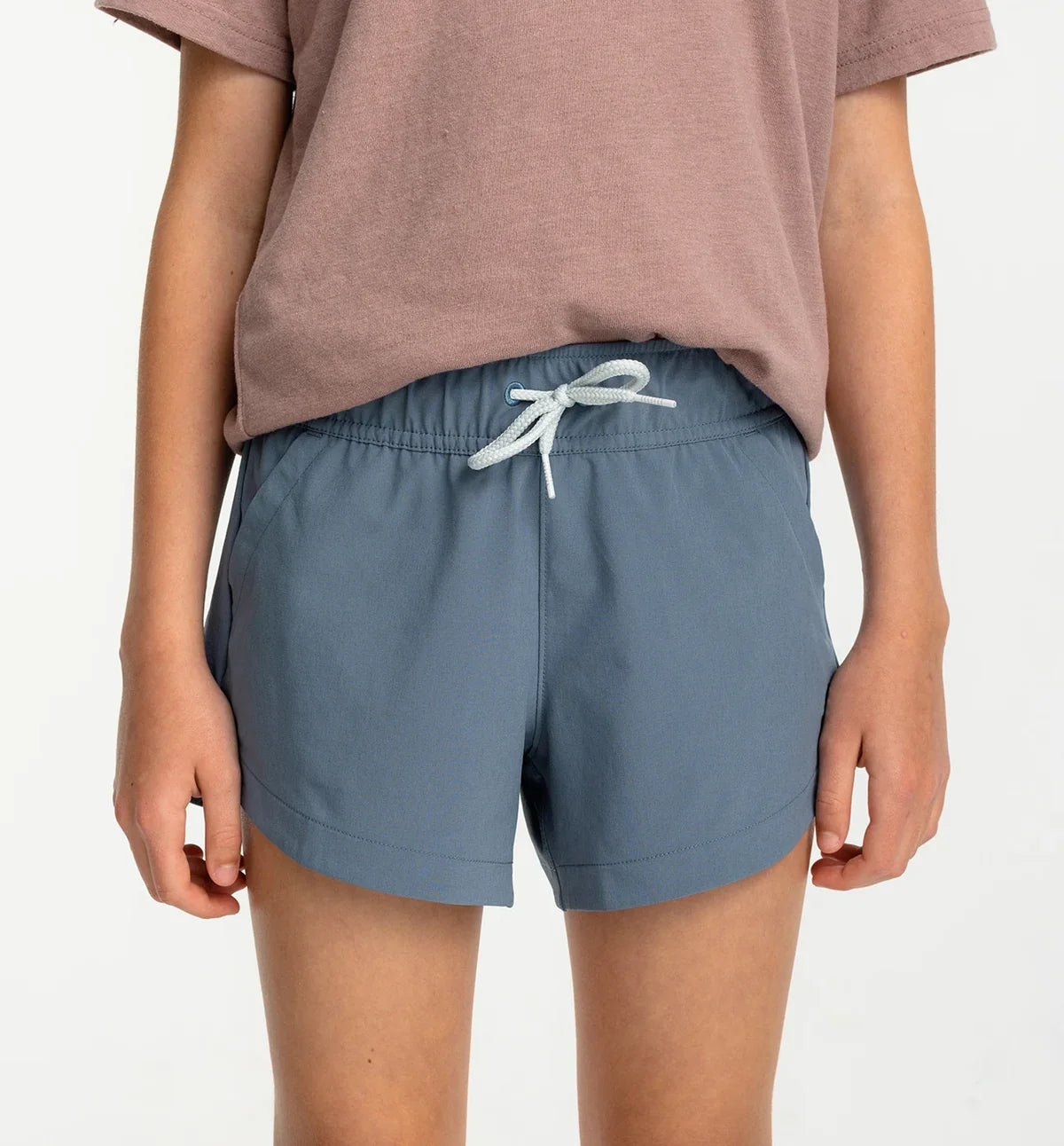 Girls' Pull-On Breeze Short || Pacific Blue - Youth