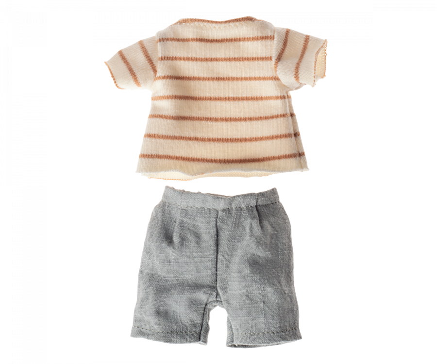 Striped blouse and shorts, Size 1 | COMING SOON