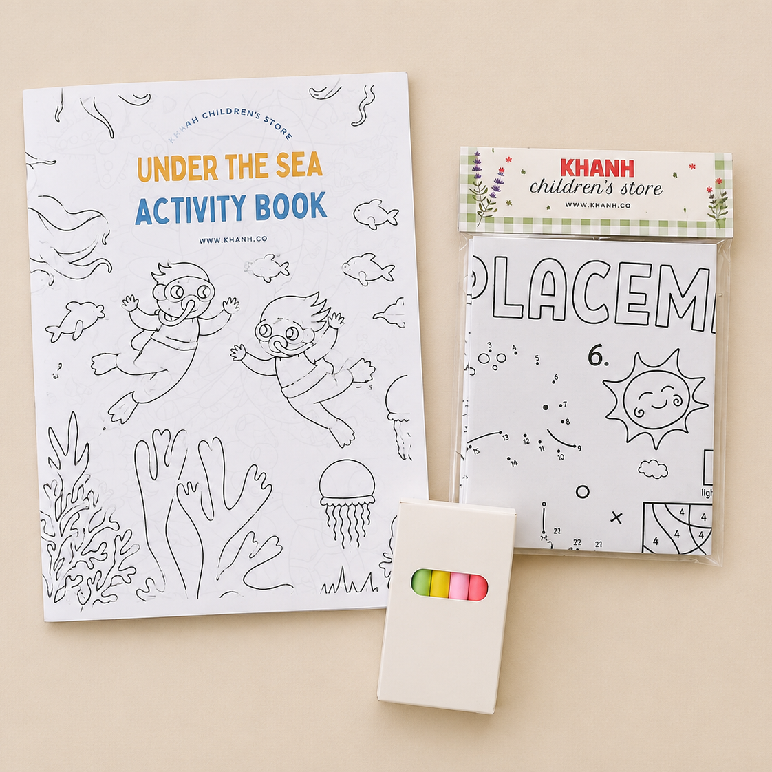 Khanh Coloring Activity Set