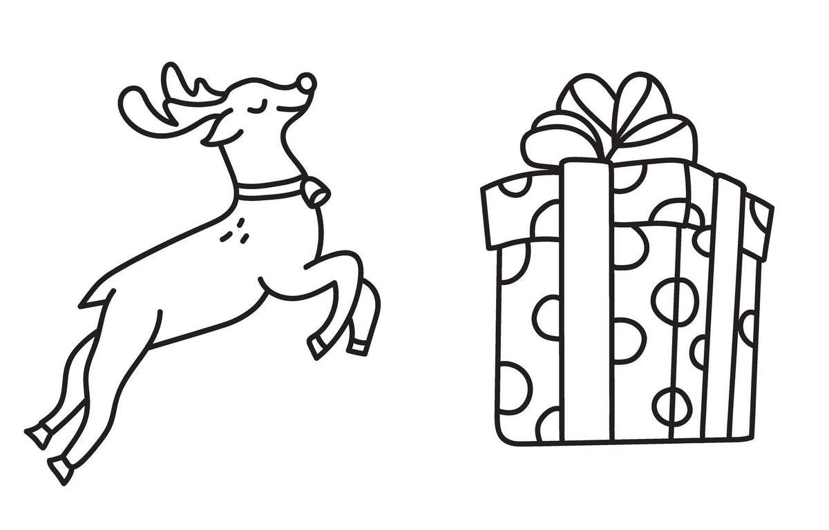 My Busy Christmas Coloring Book