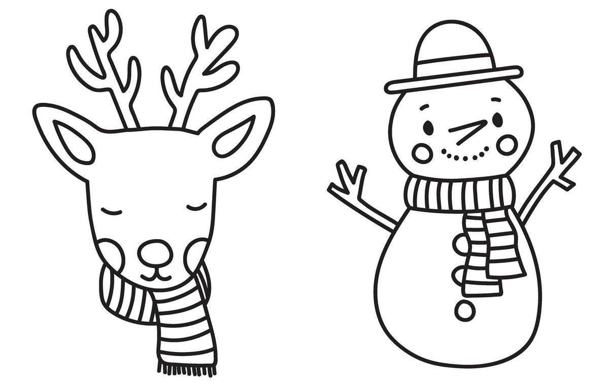My Busy Christmas Coloring Book
