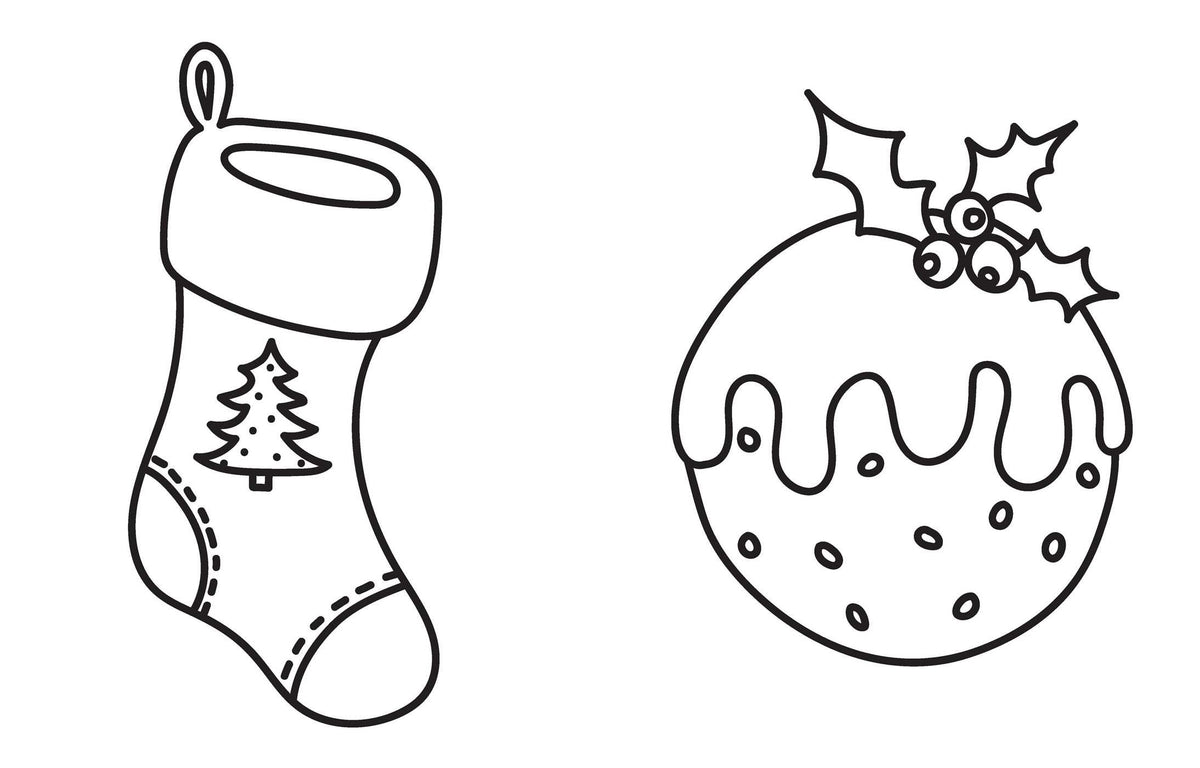 My Busy Christmas Coloring Book