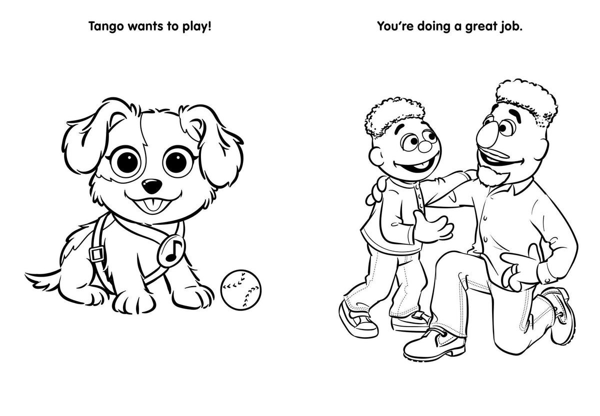Sesame Street: My First Big Book of Coloring