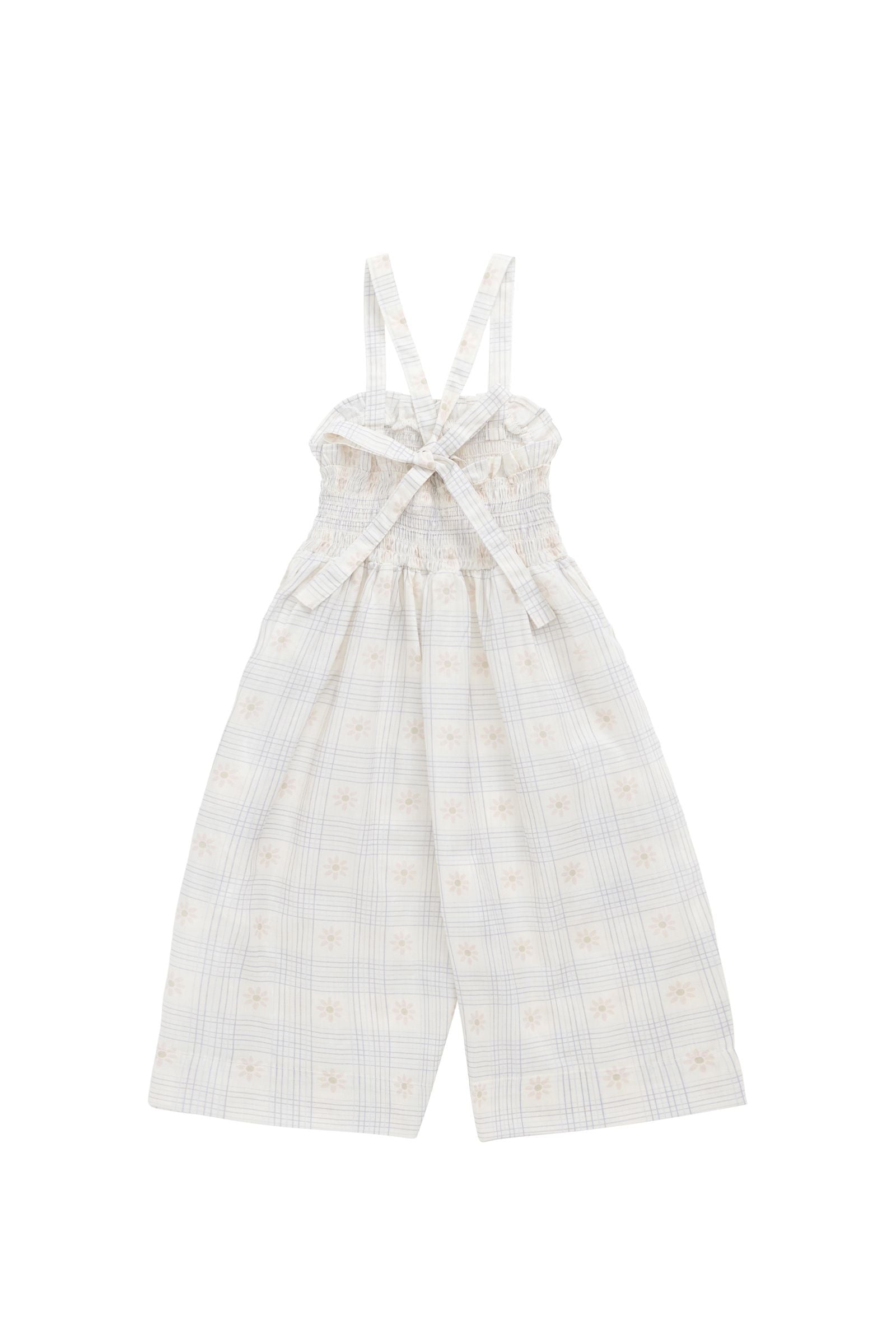 Organic Cotton Arabella Jumpsuit || Marguerite Egret