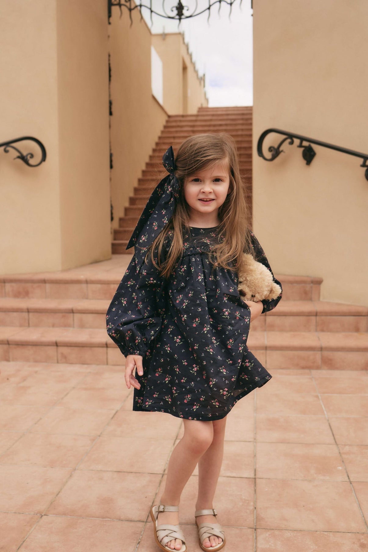 Organic Cotton Amira Dress || Bianca Noir
