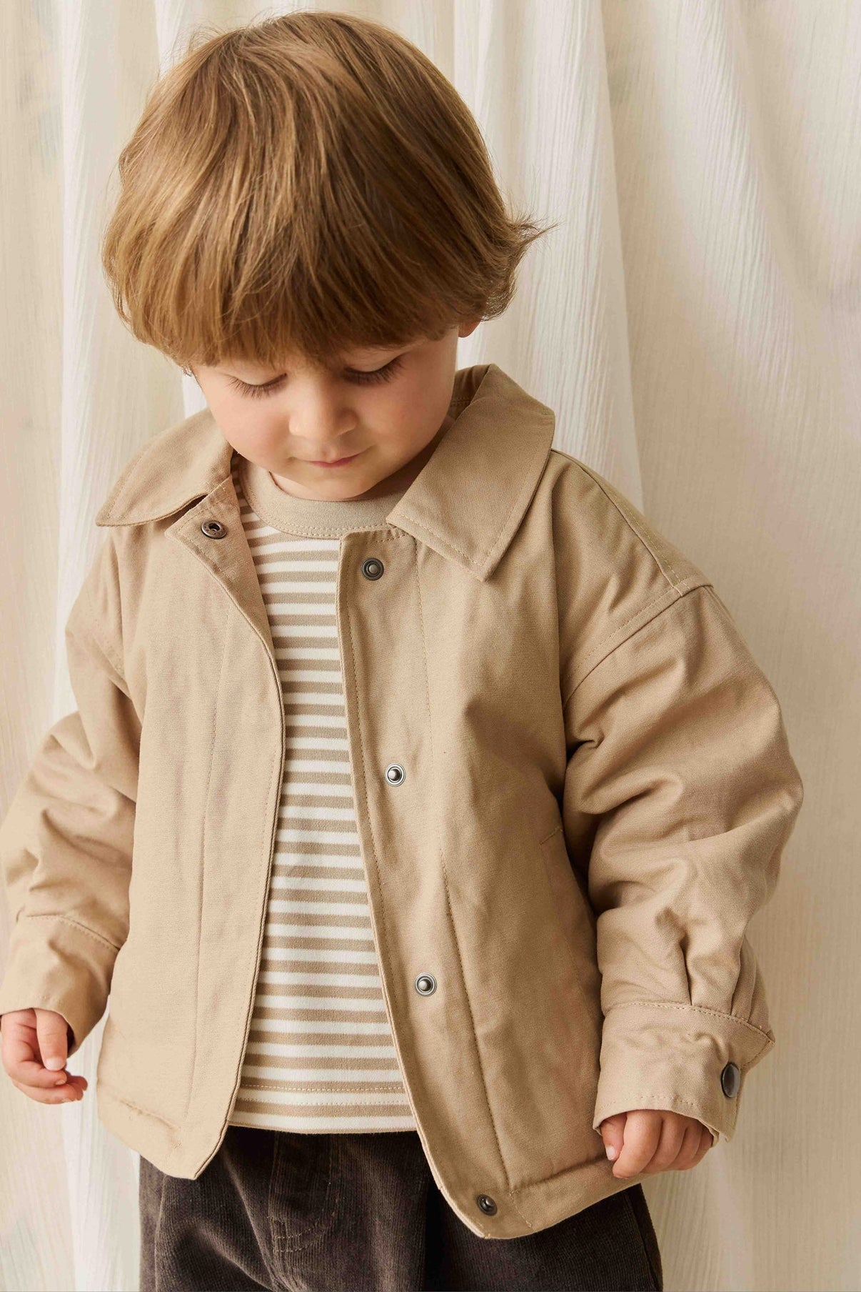 Preston Jacket || Brioche