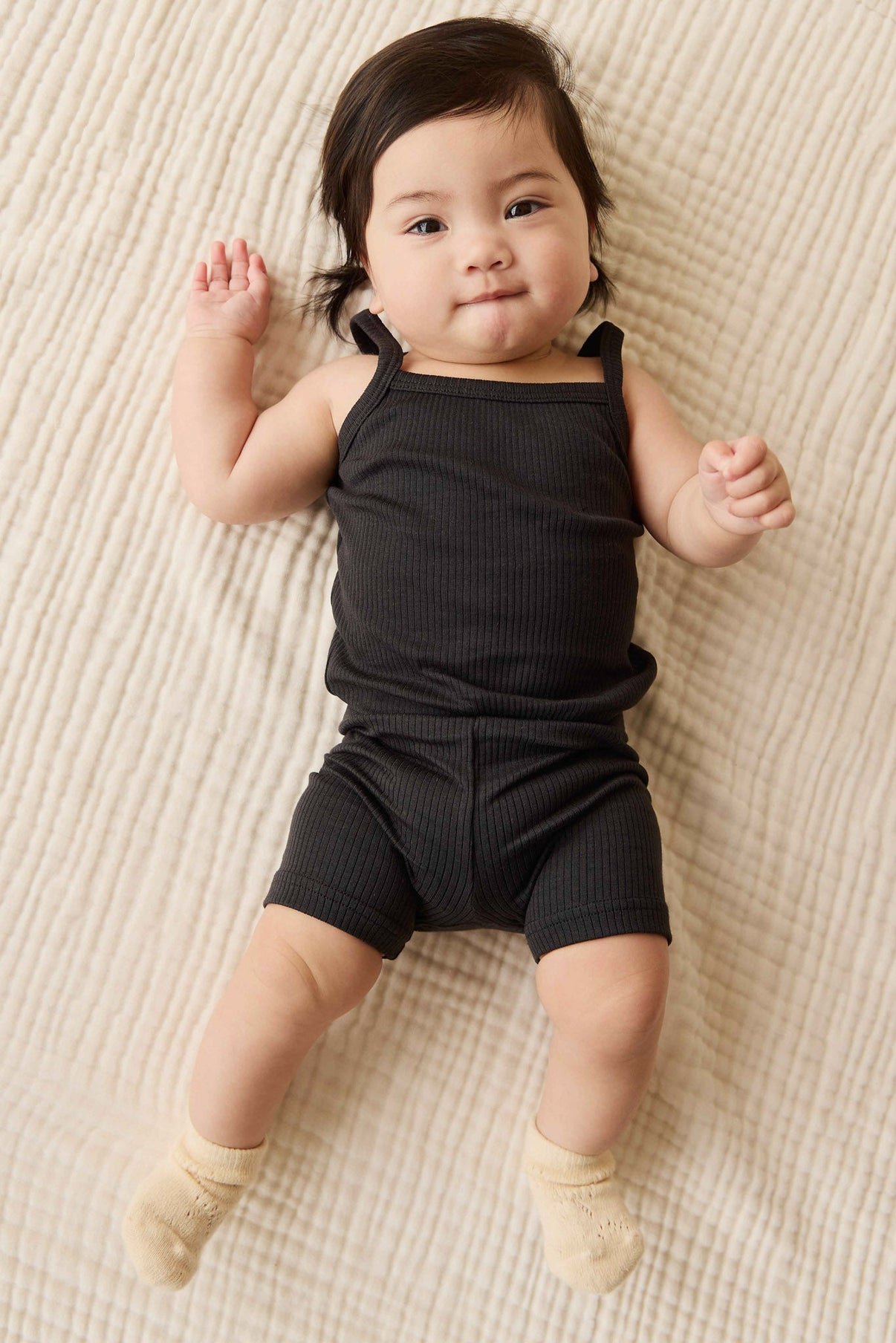 Organic Cotton Modal Everyday Bike Short - Ebony
