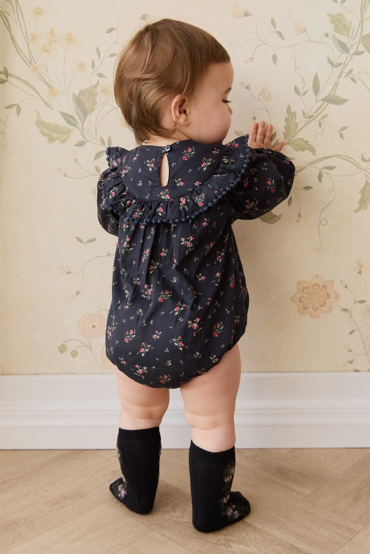 Organic Cotton Malia Playsuit || Bianca Noir