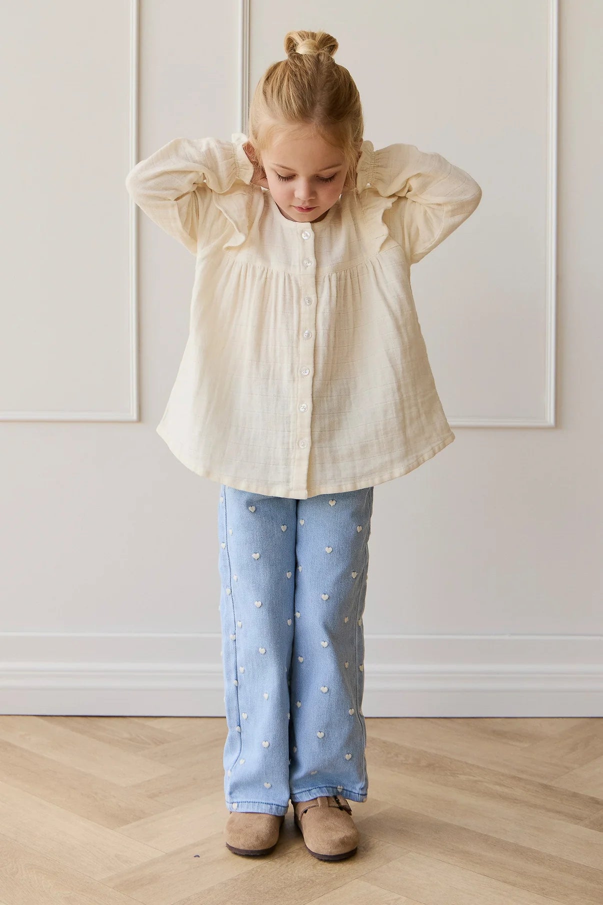 Yvette Pant || Petite Heart Denim