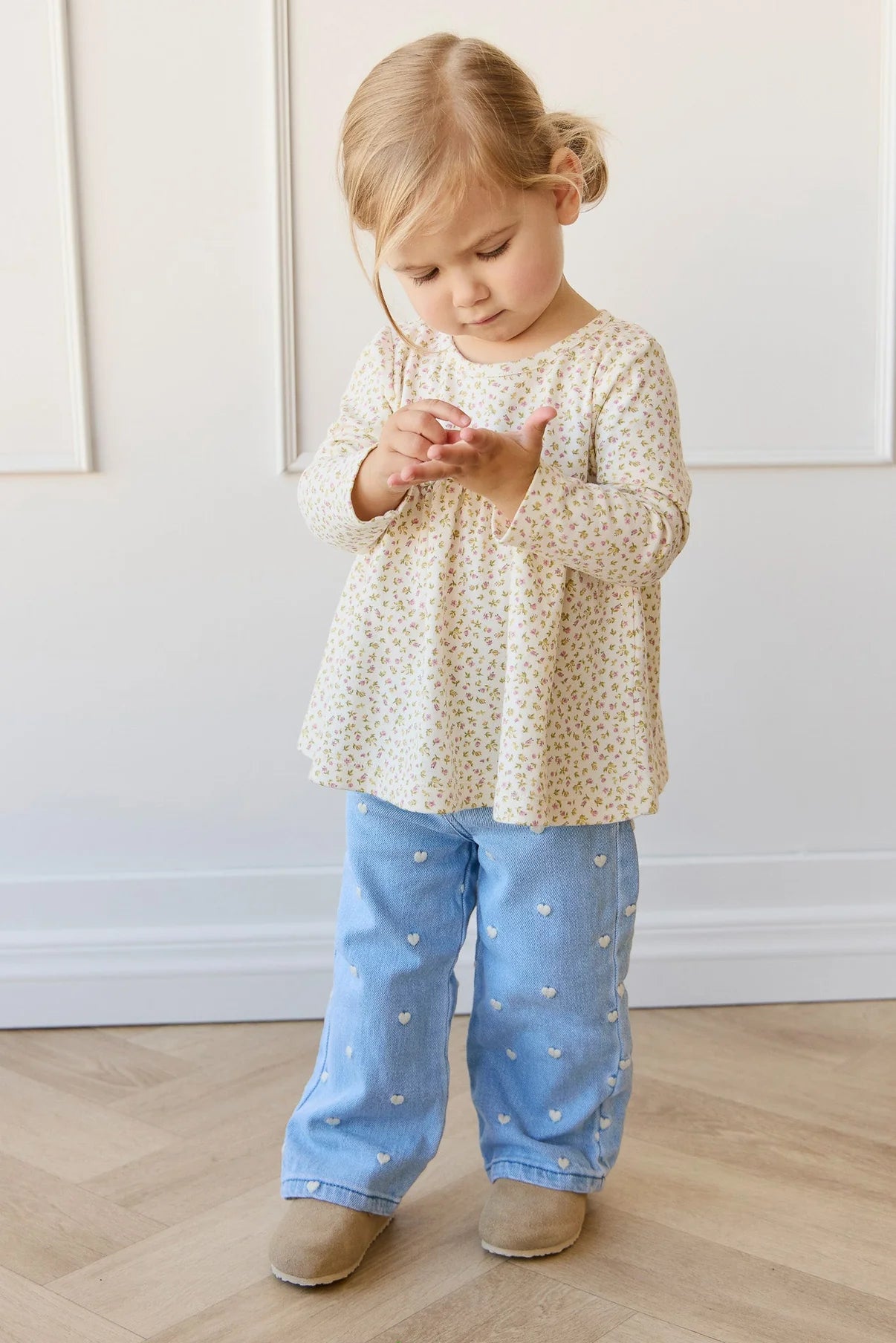Yvette Pant || Petite Heart Denim