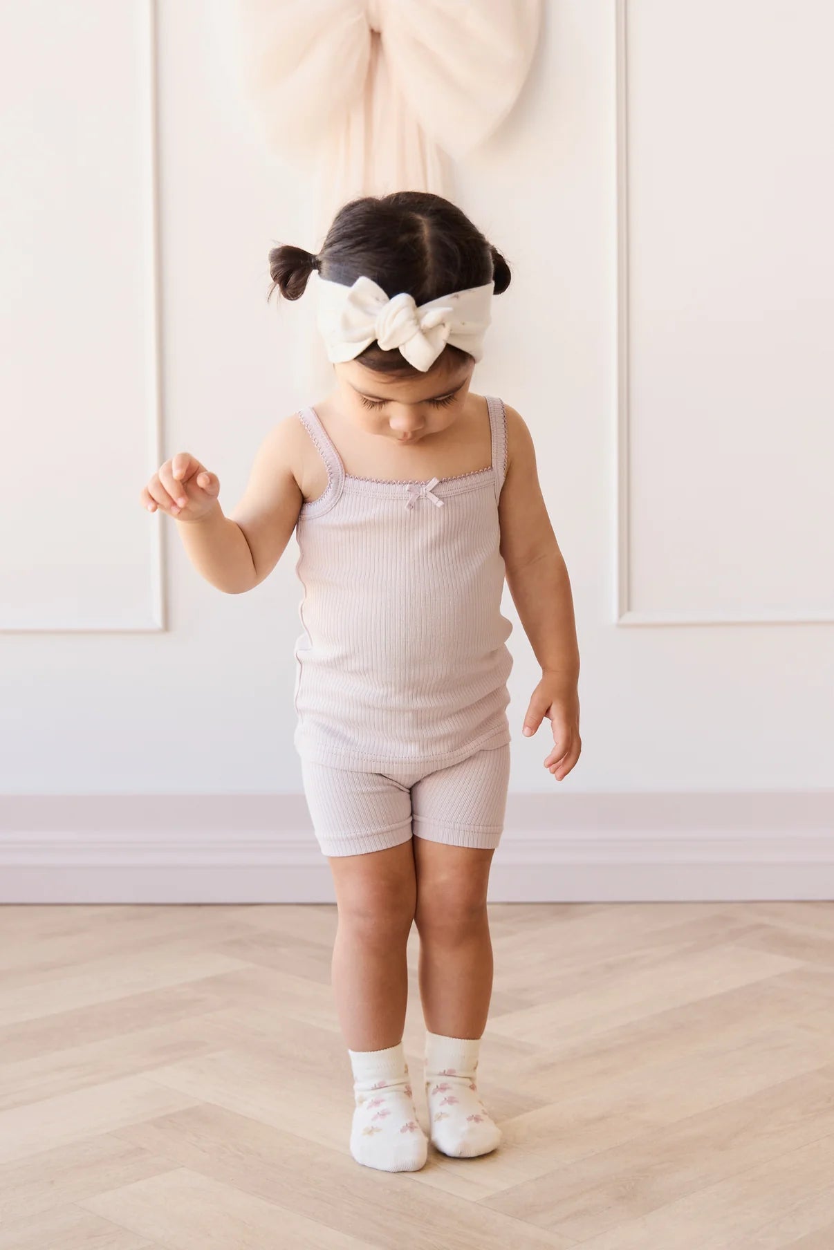 Organic Cotton Modal Singlet || Luna - LAST ONE 7Y