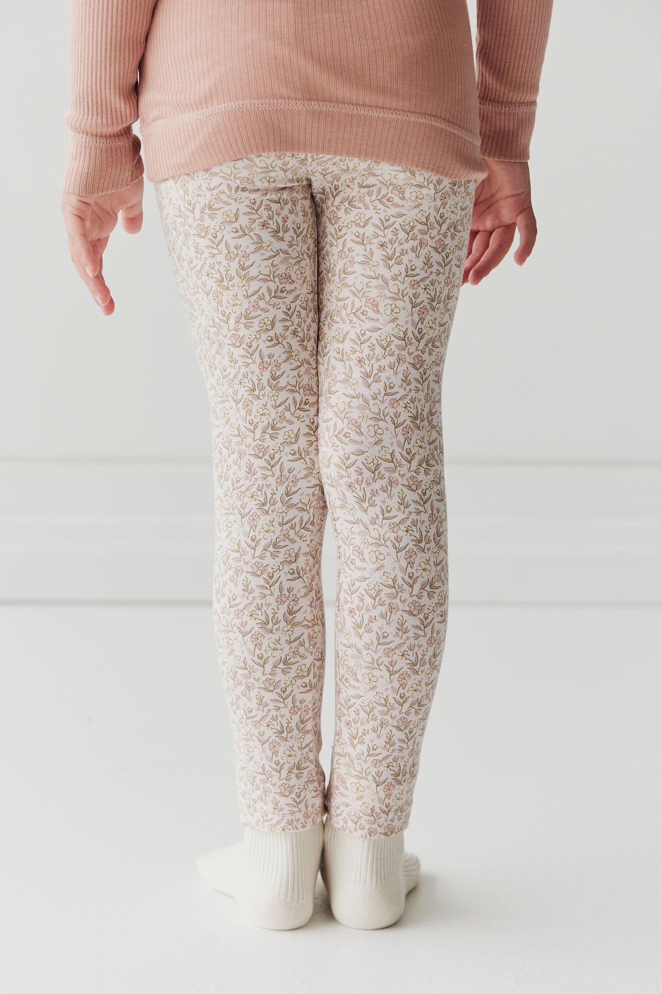 Organic Cotton Everyday Legging - Ariella Mauve
