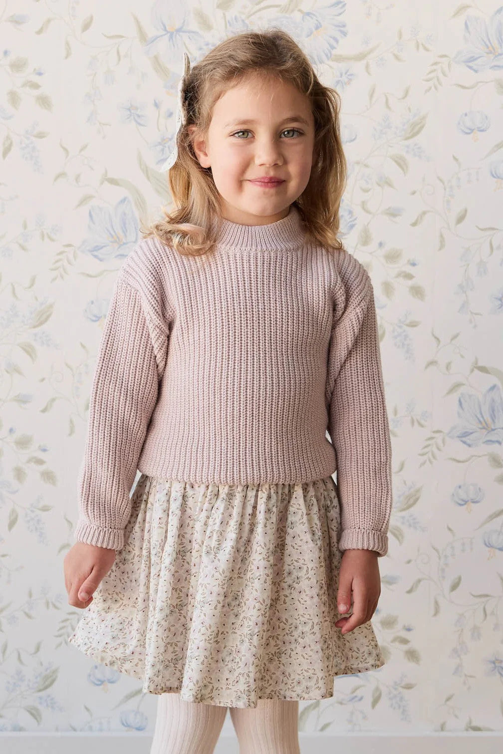 Organic Cotton Melanie Skirt || Fifi Violet