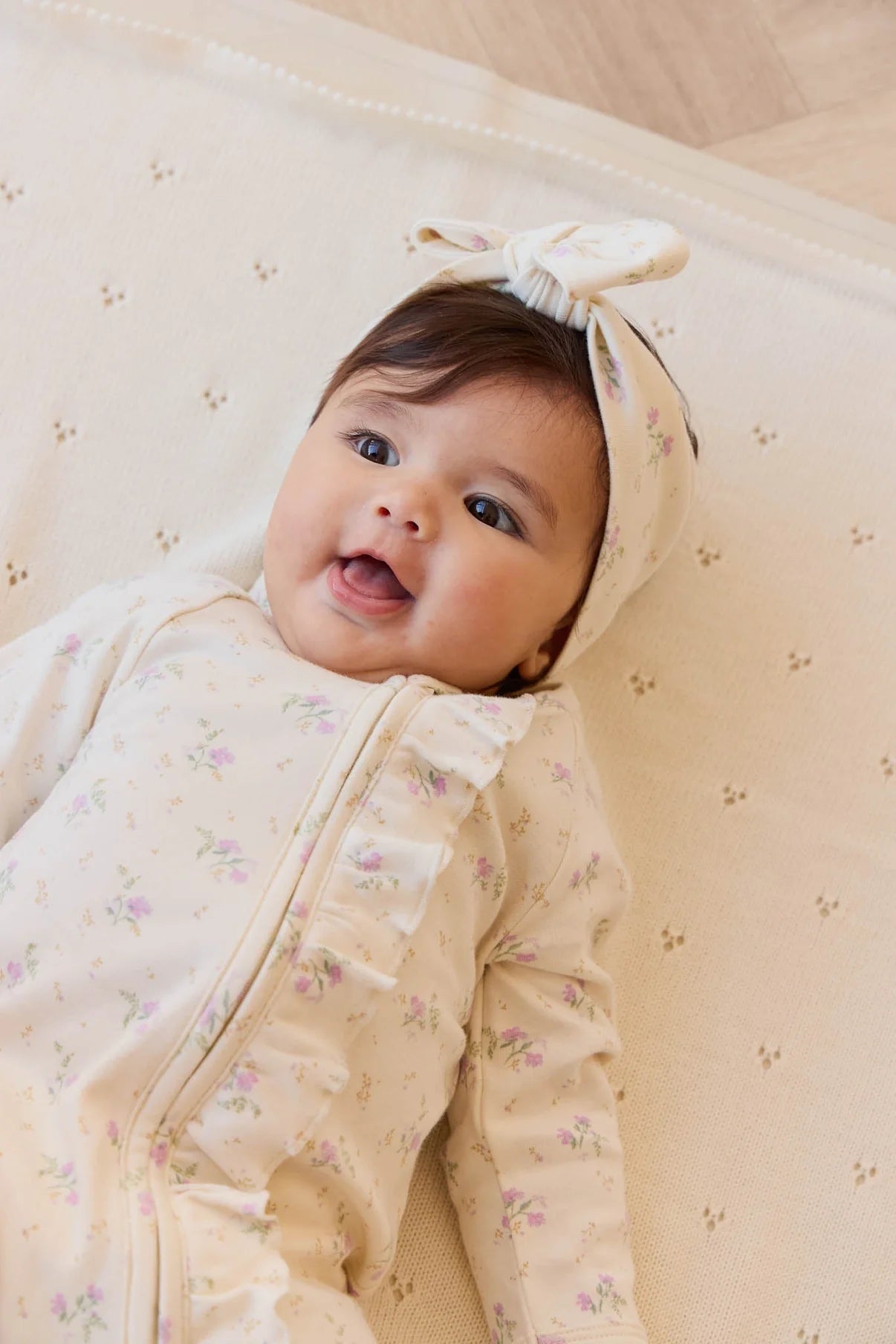 Organic Cotton Melanie Onepiece || Thelma Orchid
