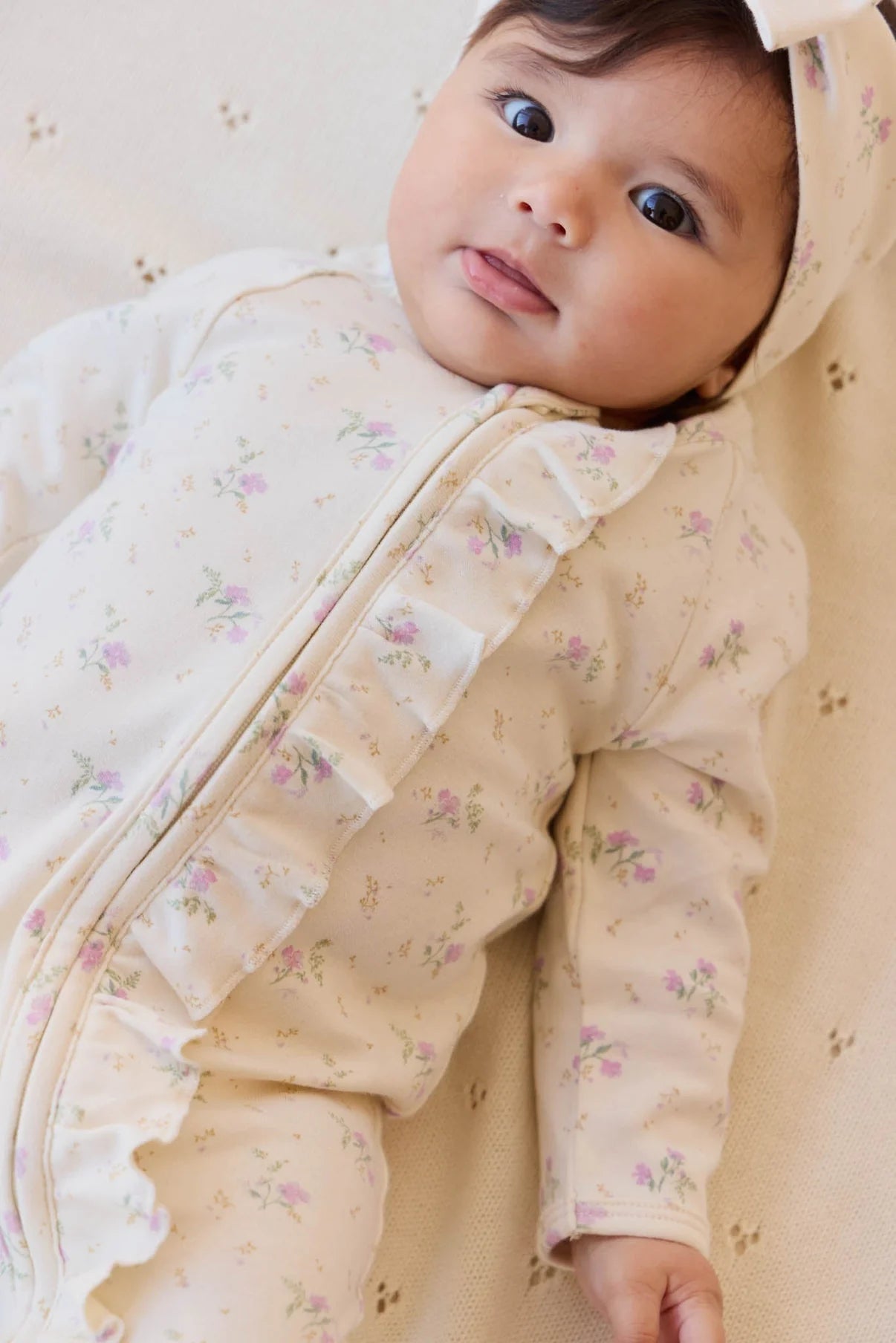 Organic Cotton Melanie Onepiece || Thelma Orchid