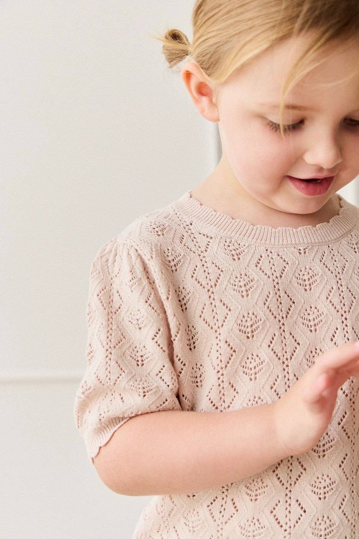 Mila Knitted Top || Dainty Pink