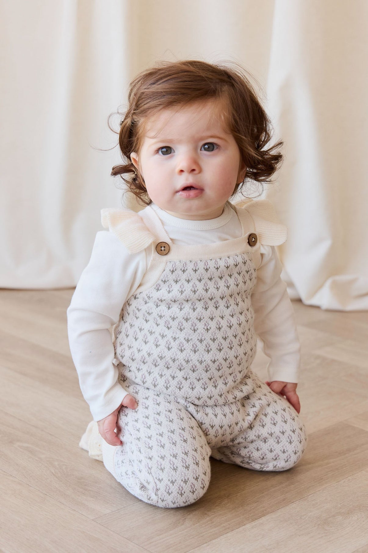 Savannah Jacquard Onepiece || Sheer Pink