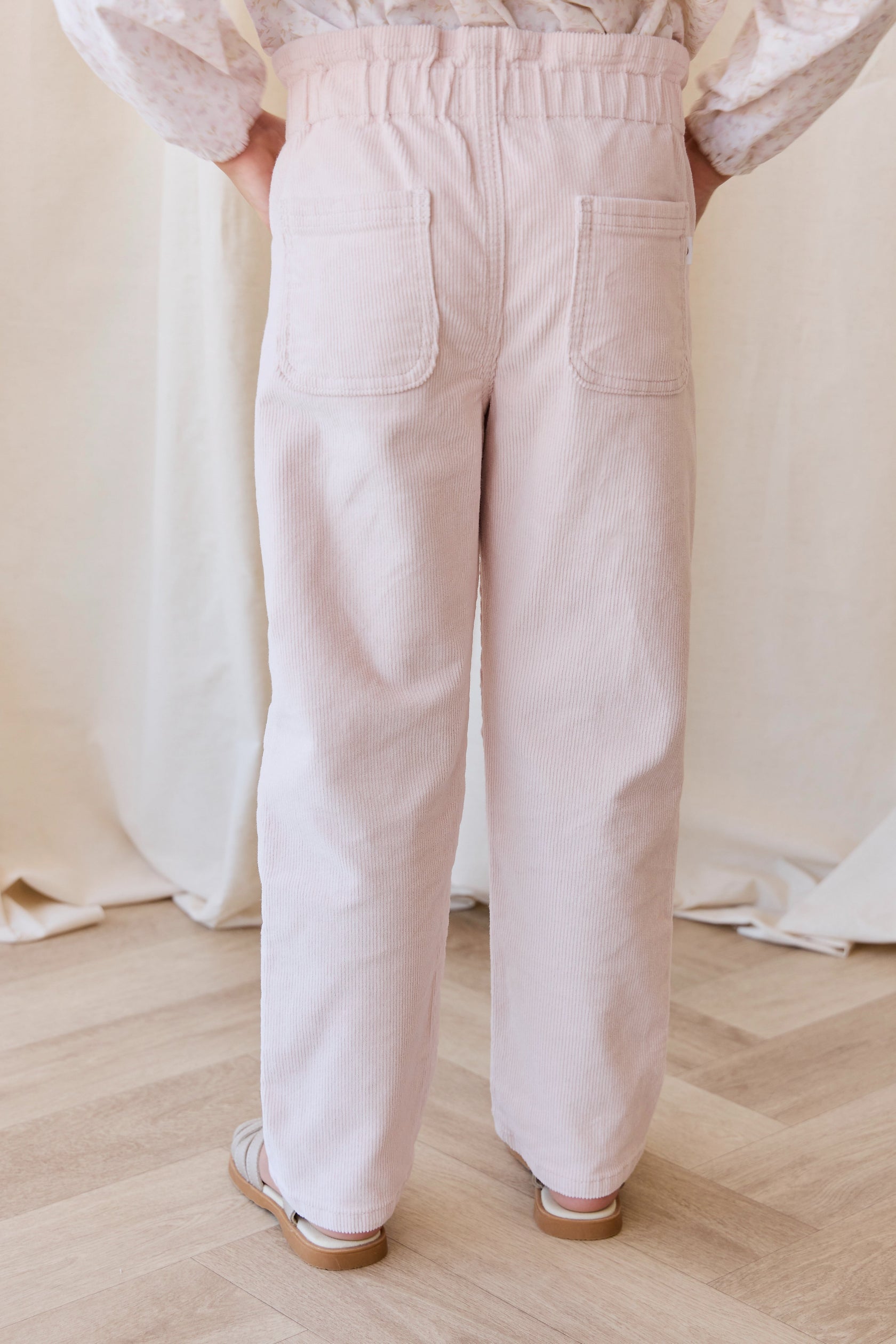 Briella Pant || Soft Misty Rose
