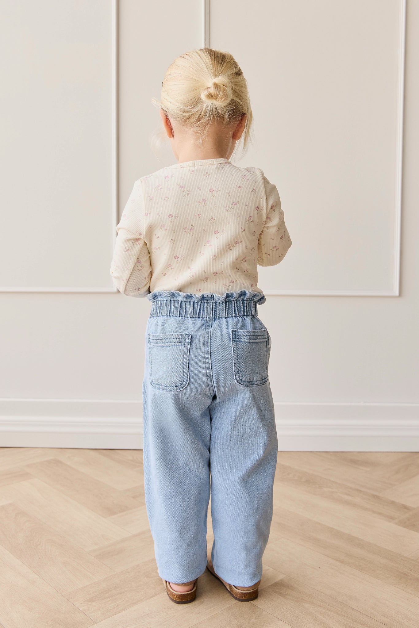 Briella Pant - Washed Denim