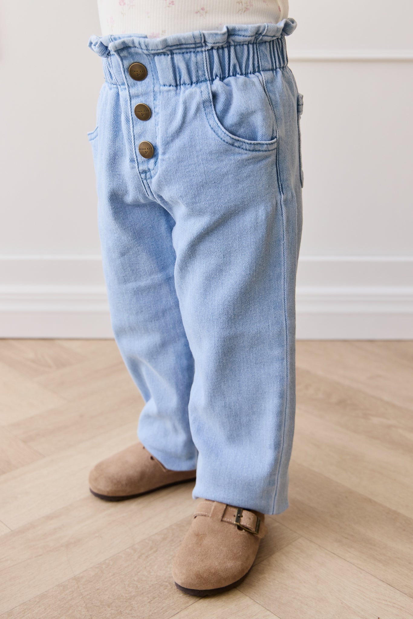 Briella Pant - Washed Denim